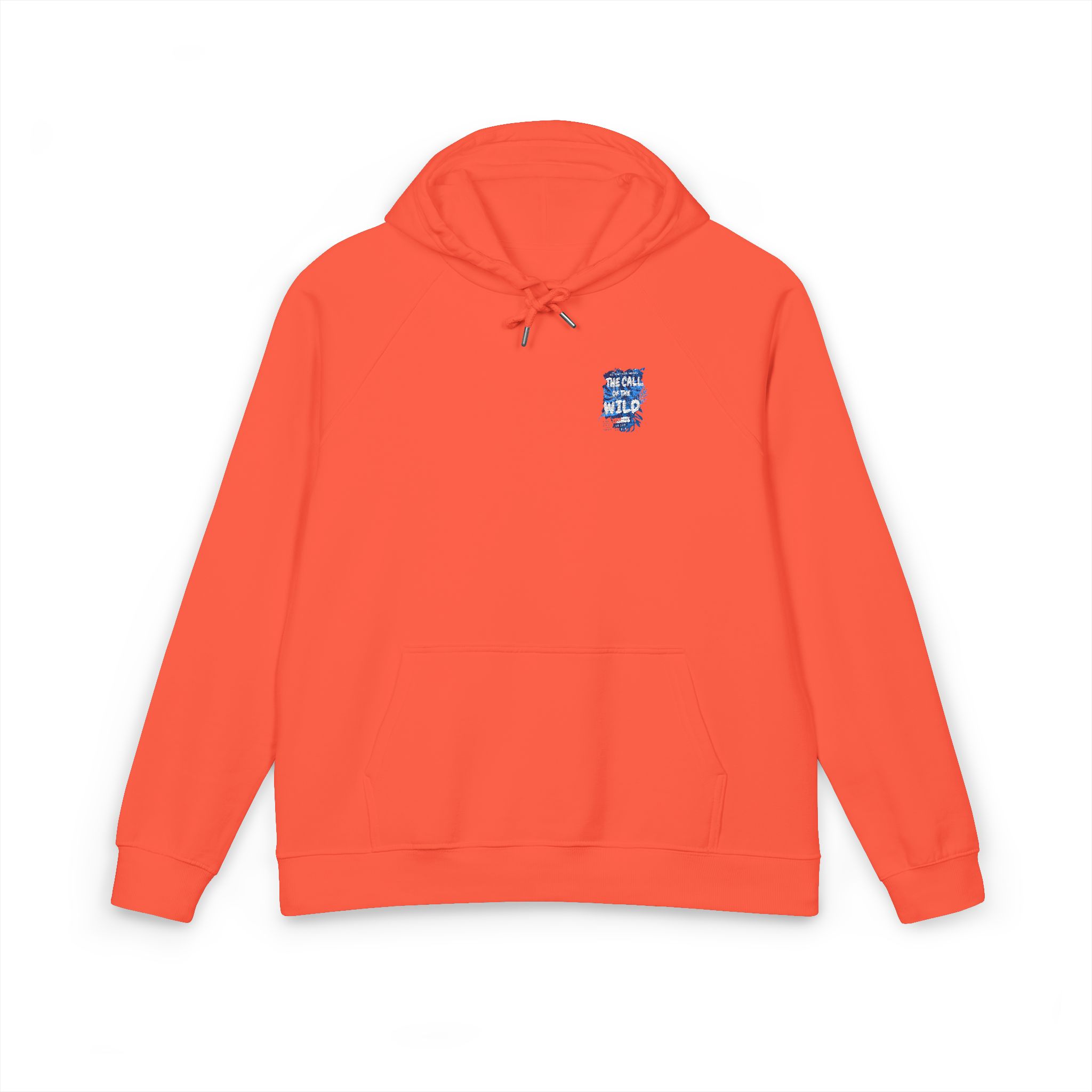 The Call of the Wild Unisex Eco Raglan Hoodie Embroidery - Image 5