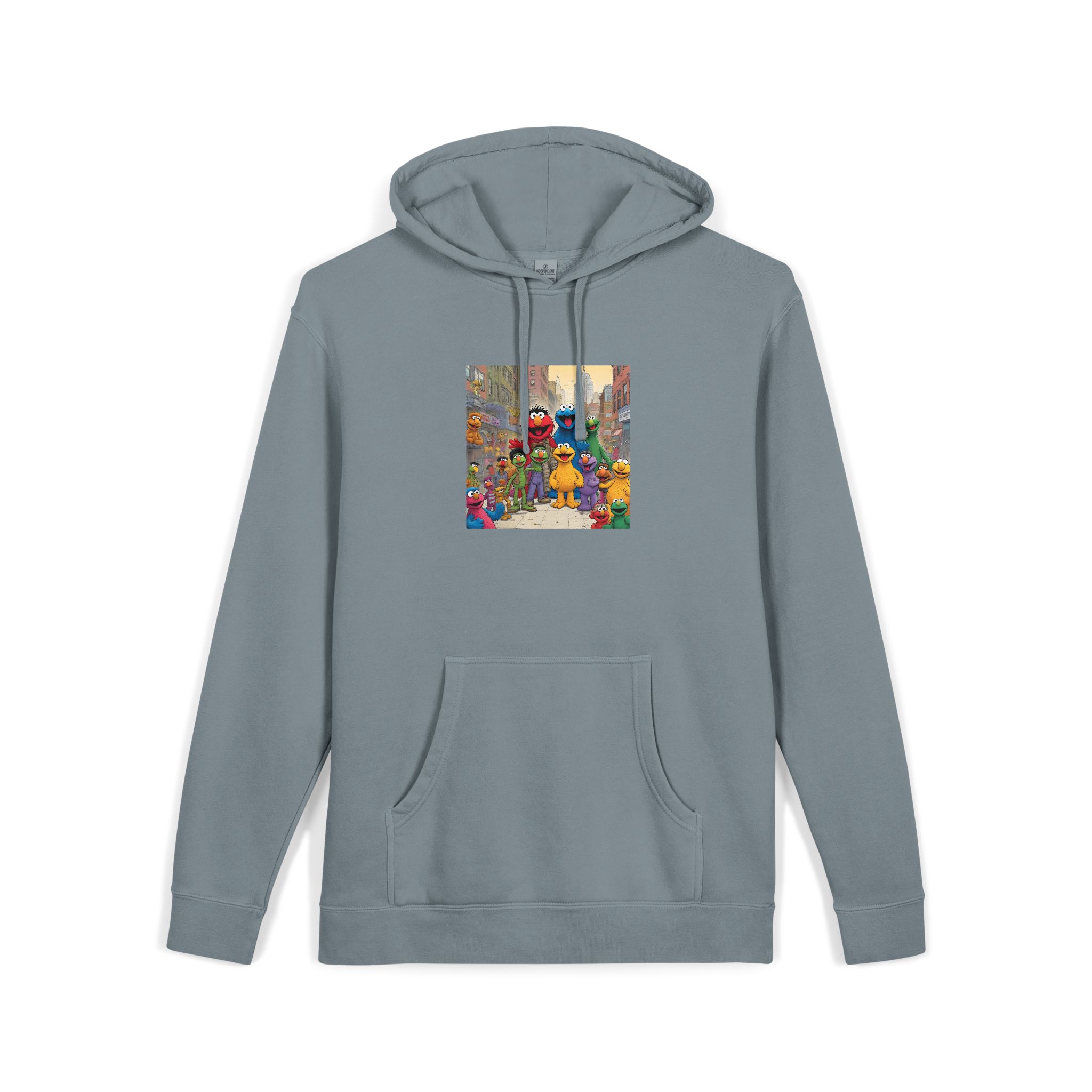 The Muppets V3 Unisex Pigment Dyed Hoodie Embroidery - Image 23