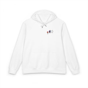 Talk A Lot Unisex Eco Raglan Hoodie Embroidery