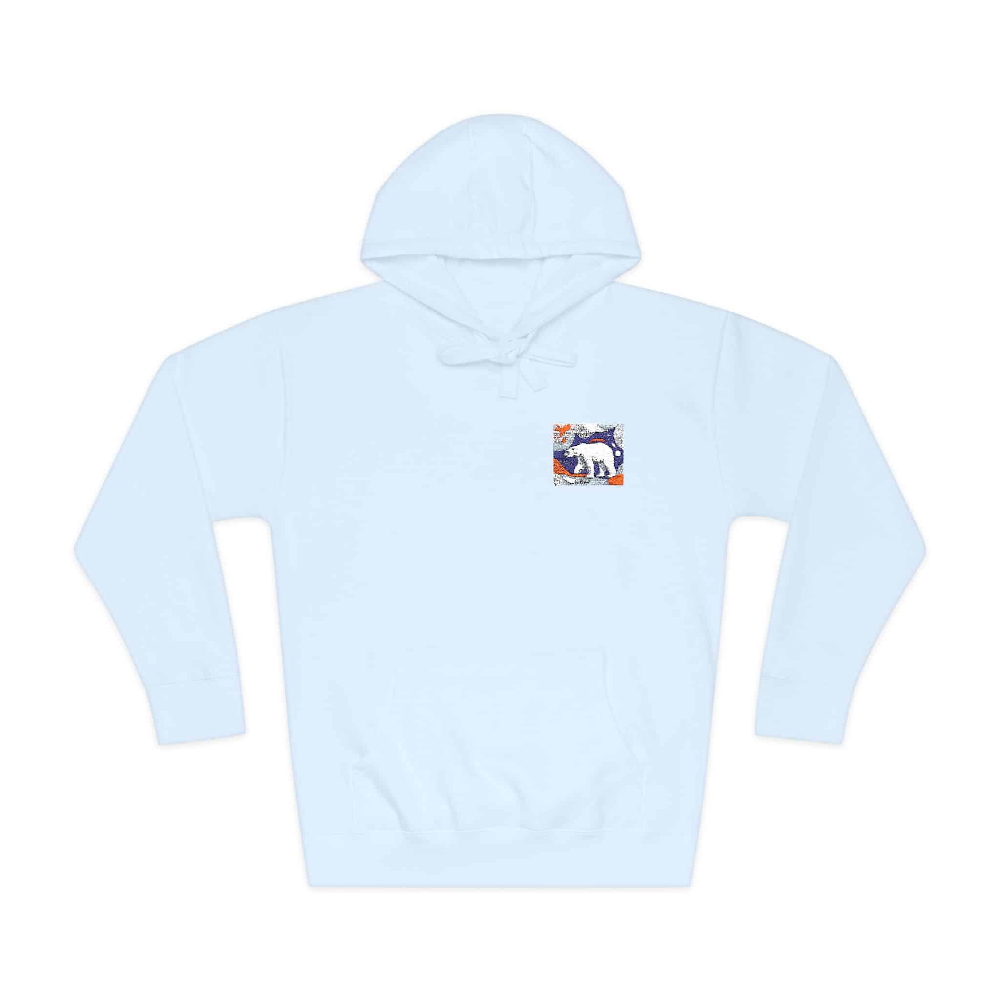 Polar Bear 3 Unisex Fleece Hoodie - Image 9