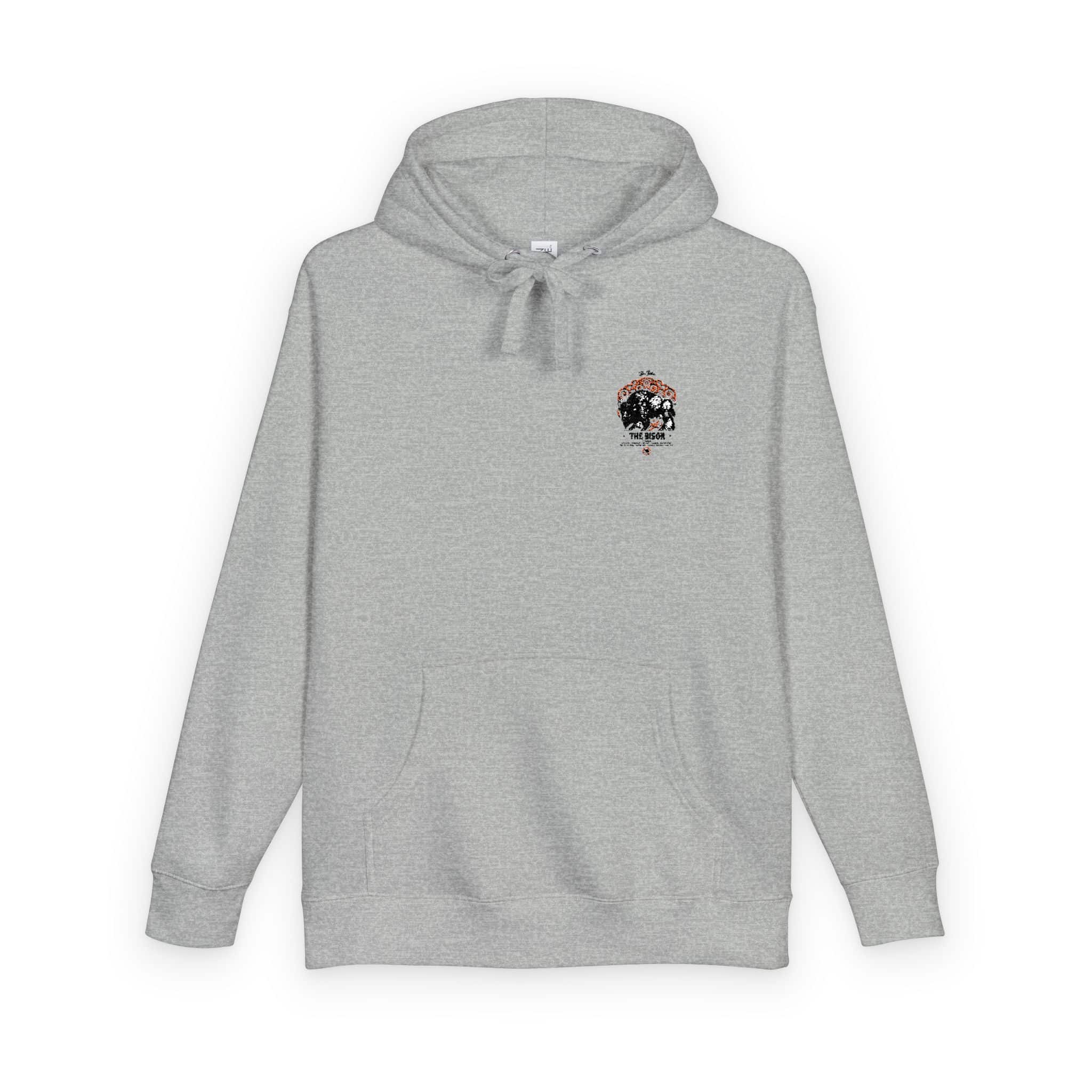 The Bison Unisex Fleece Hoodie - Image 14