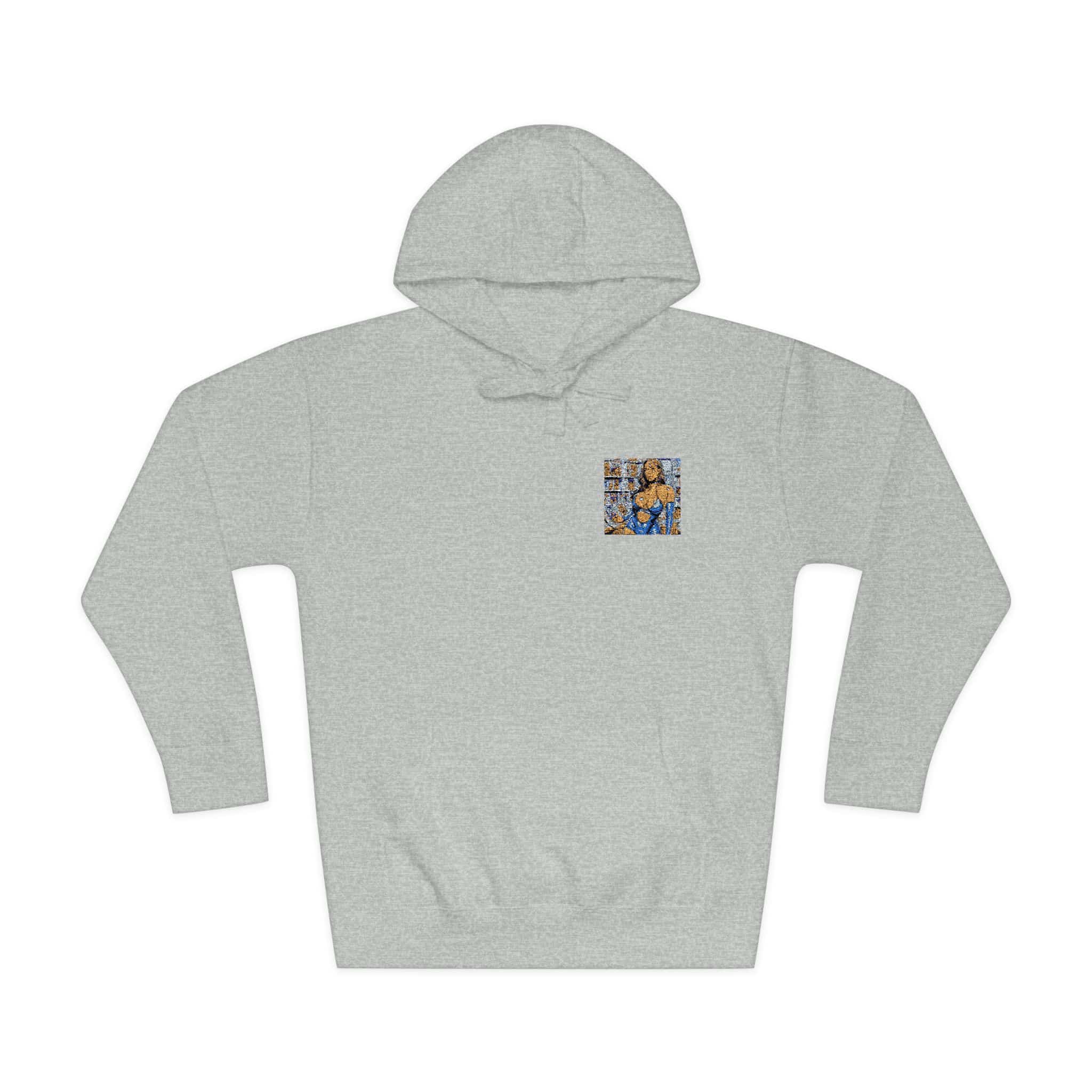 Porn Star V8 Unisex Fleece Hoodie - Image 13