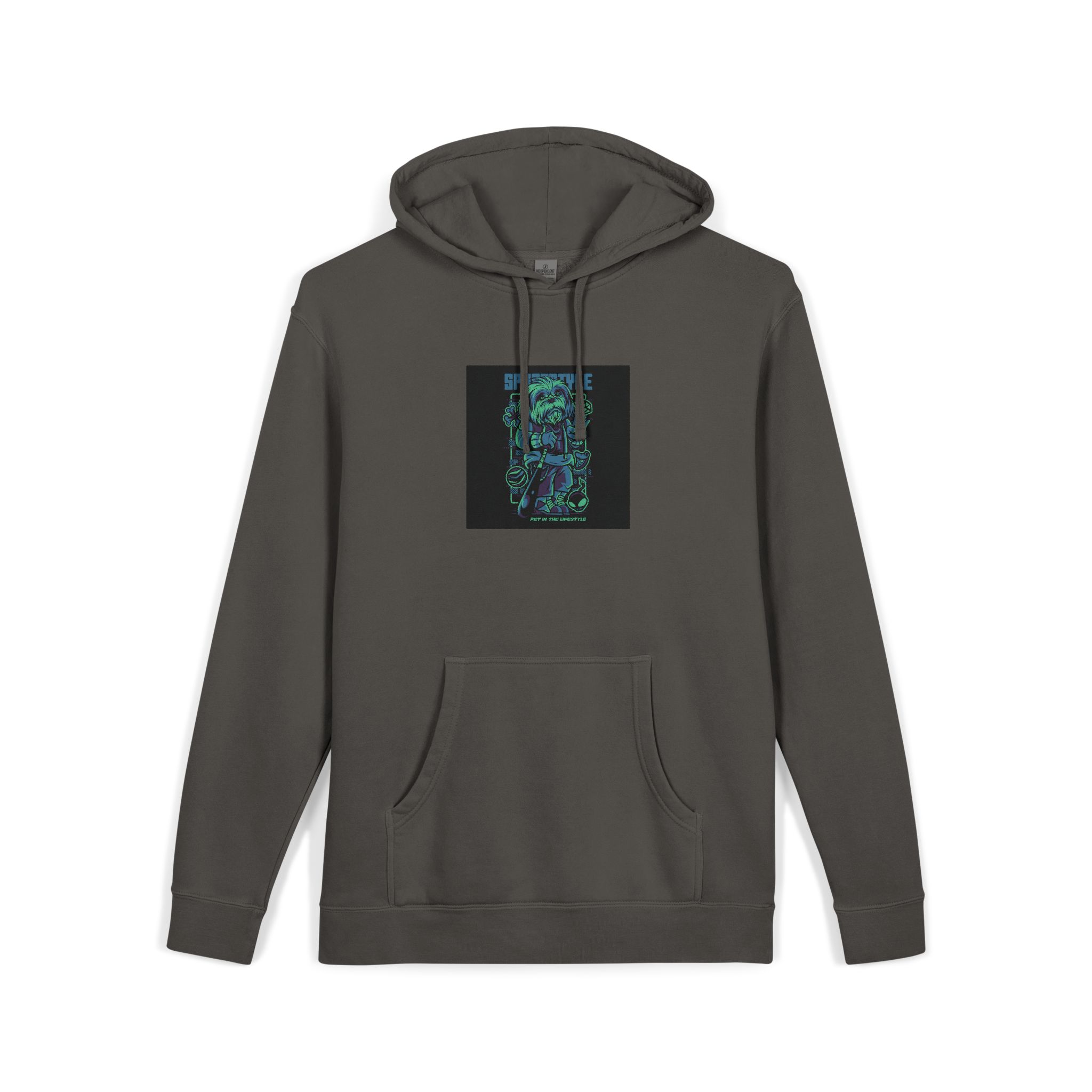 Sportstyle Unisex Pigment Dyed Hoodie Embroidery - Image 27