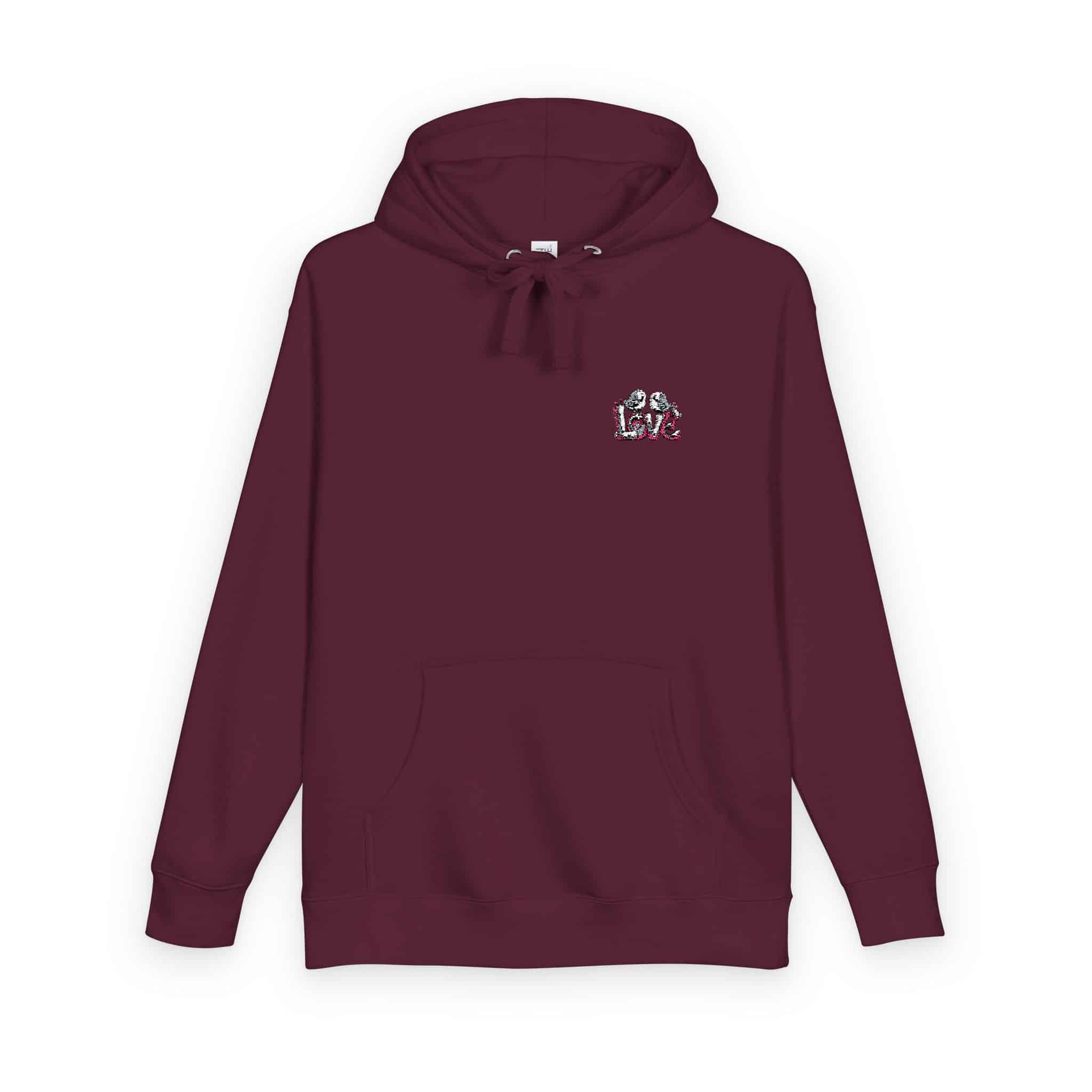 Love 1 Copia Unisex Fleece Hoodie - Image 30