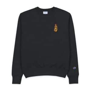 Tattooed Sexy Woman 30 Mens Champion Crewneck Sweatshirt