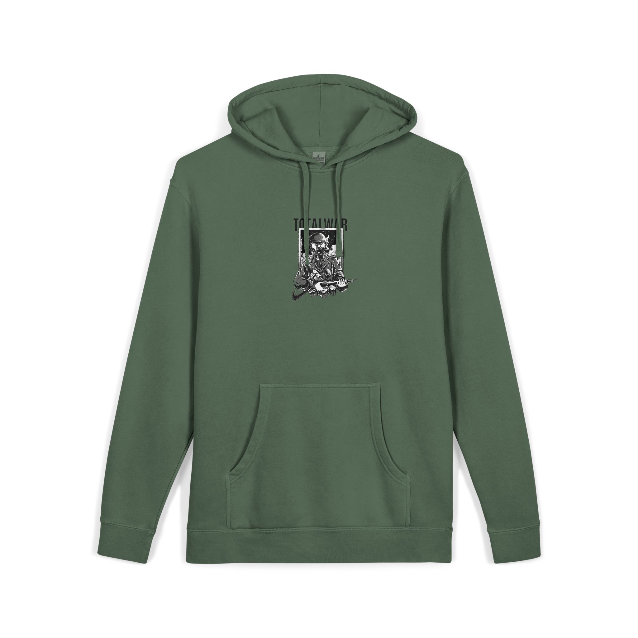 Total War 184703 Unisex Pigment Dyed Hoodie Embroidery - Image 15
