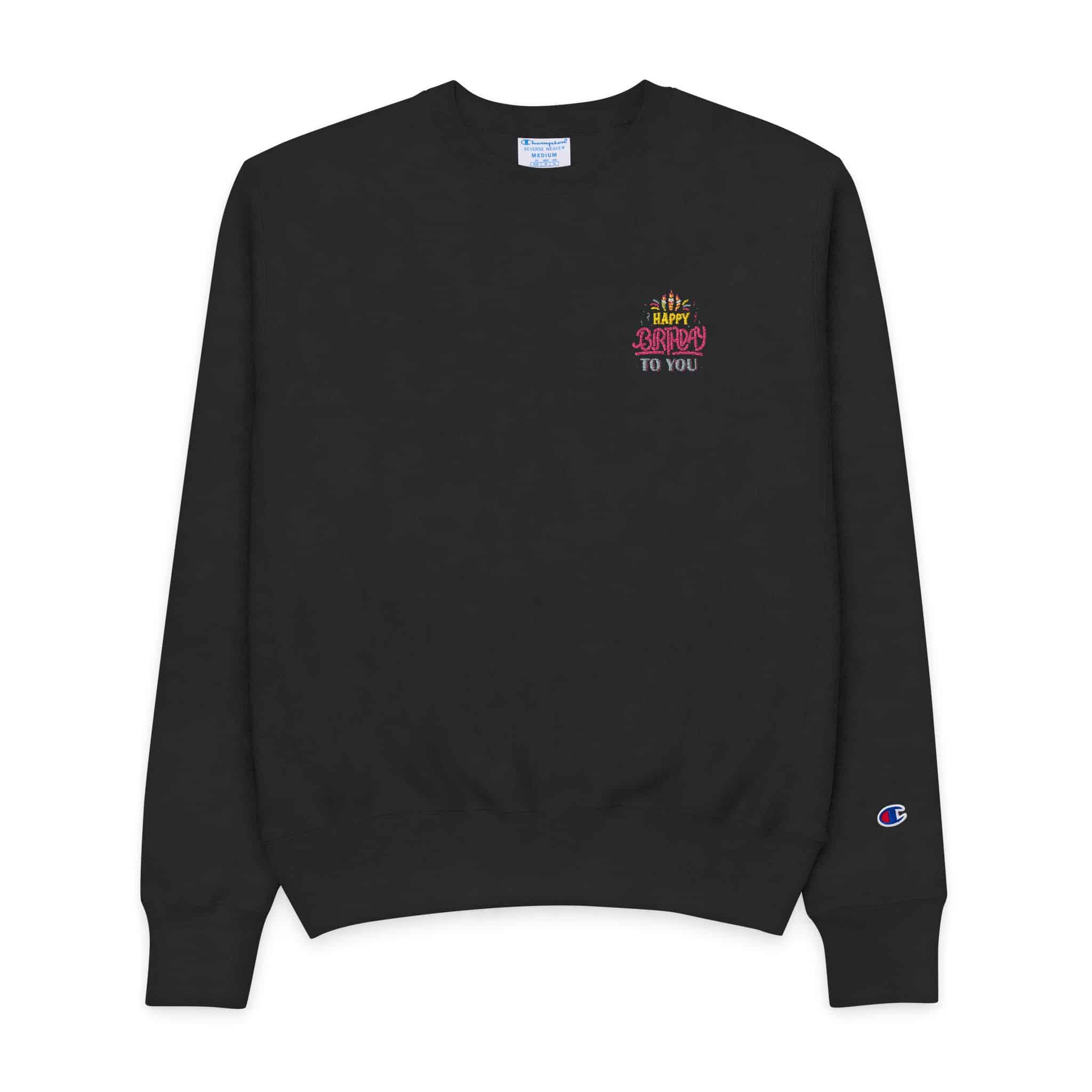 Happy Birthday To You Copia Mens Champion Crewneck Sweatshirt