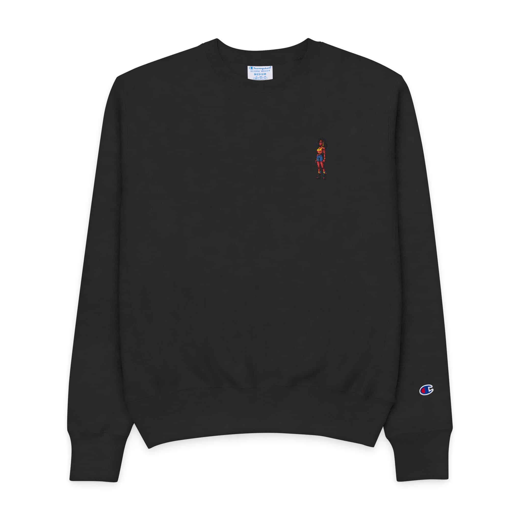 Super Sexy Girl V23 Mens Champion Crewneck Sweatshirt