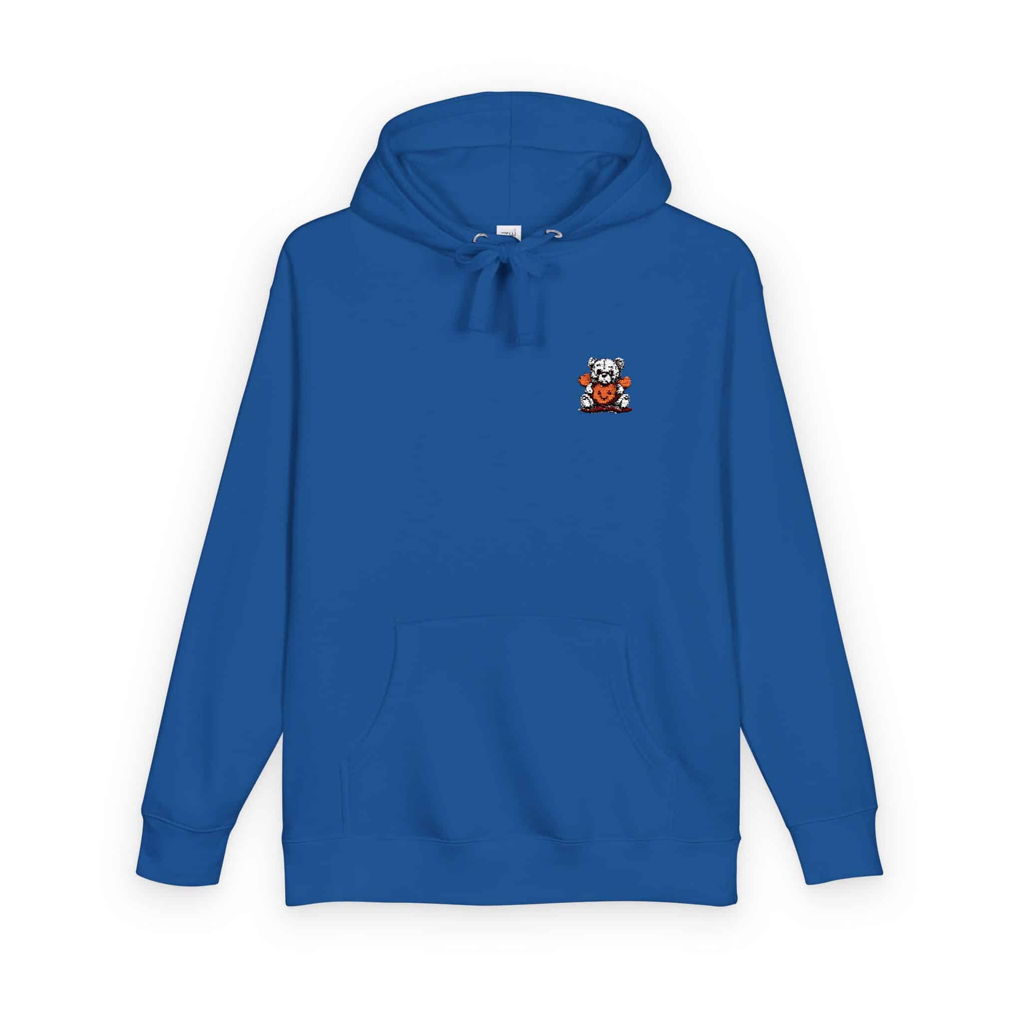 Cute Teddy Bear Unisex Fleece Hoodie - Image 18