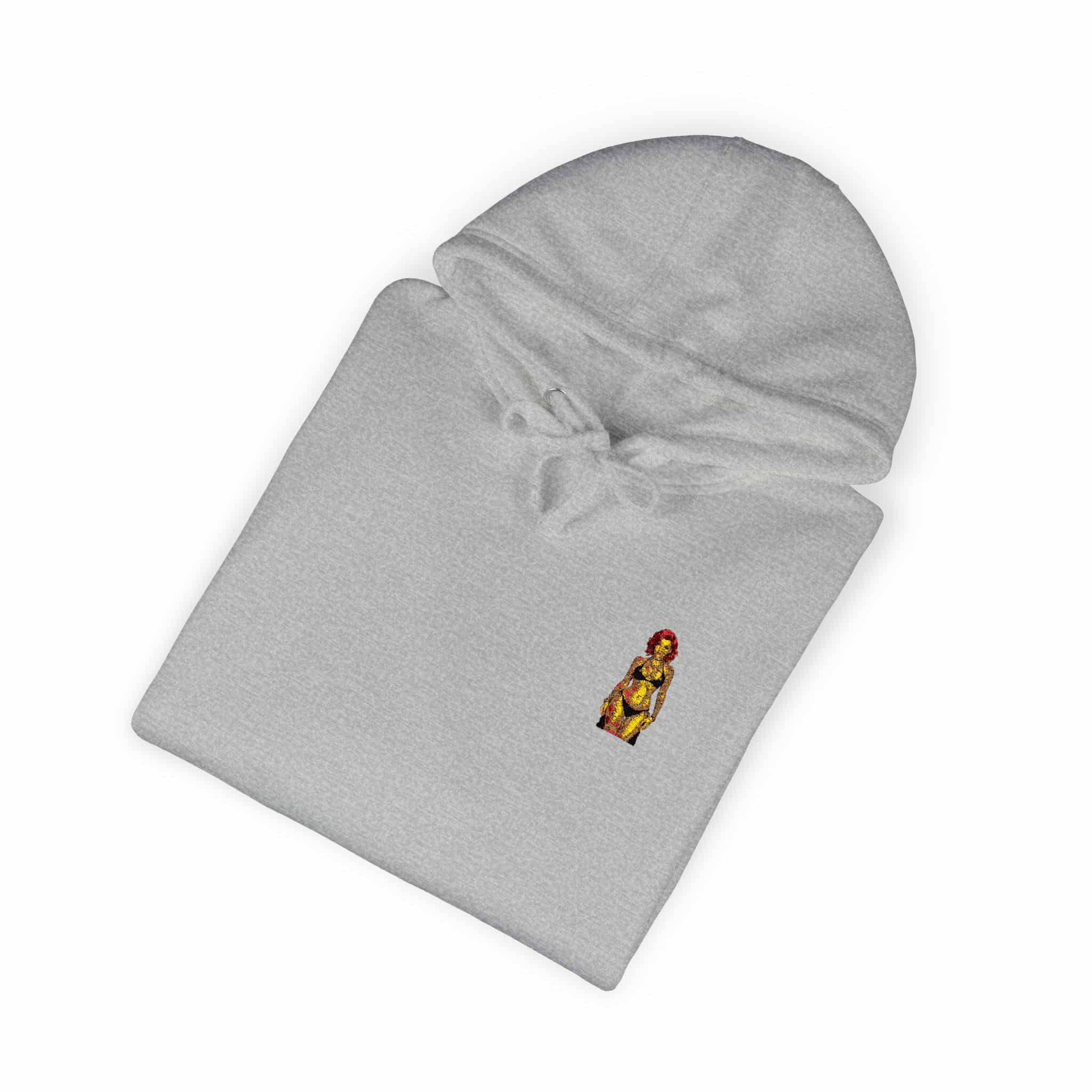 Tattooed Sexy Woman 30 Unisex Fleece Hoodie - Image 16