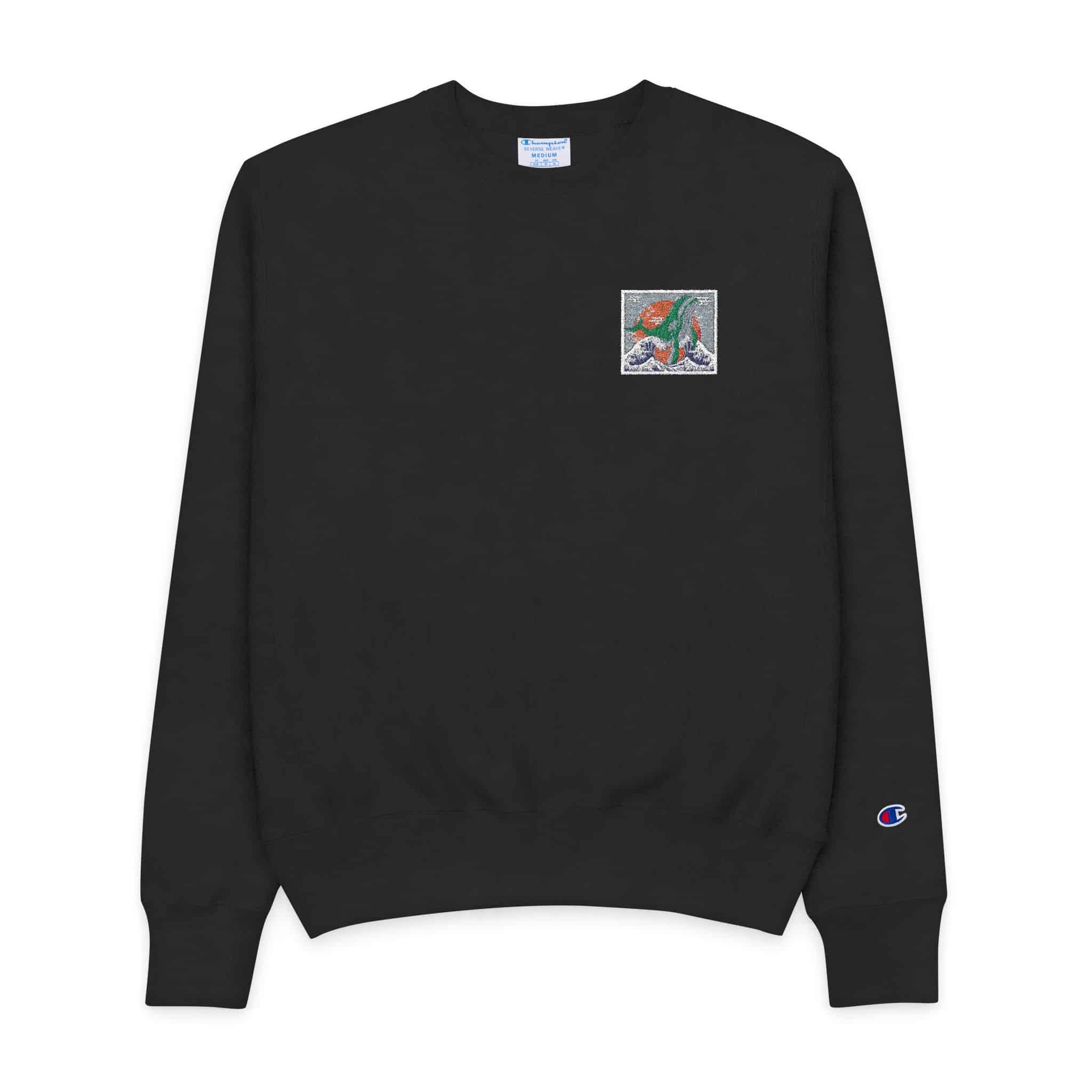 Kodok 06 Mens Champion Crewneck Sweatshirt