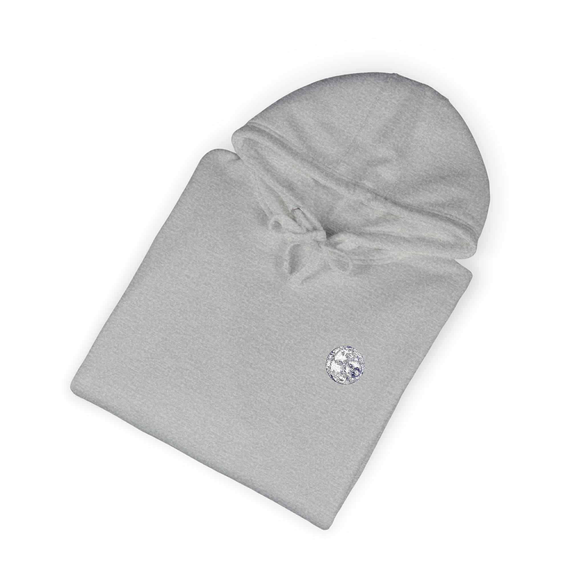 Sun Crescent Engraving Unisex Fleece Hoodie - Image 16