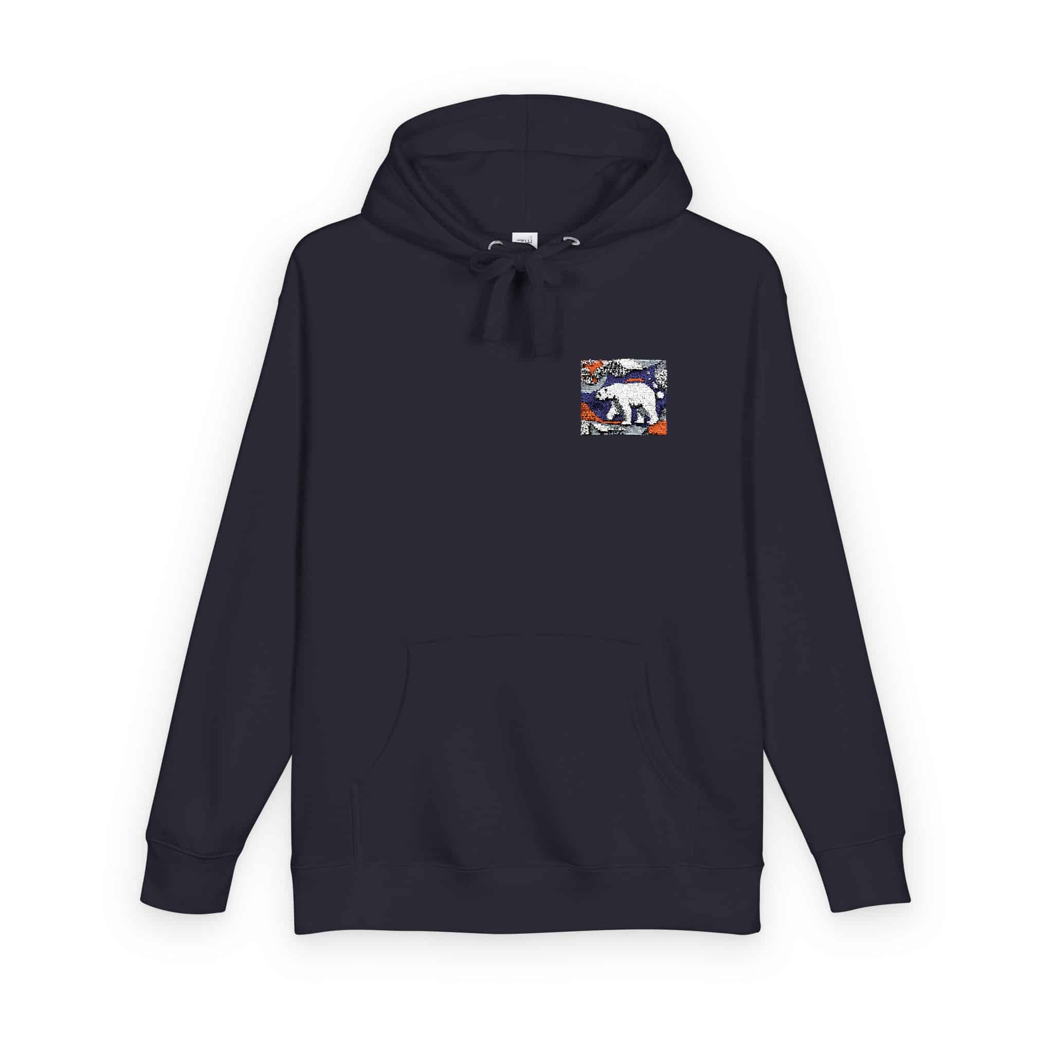Polar Bear 3 Unisex Fleece Hoodie - Image 22