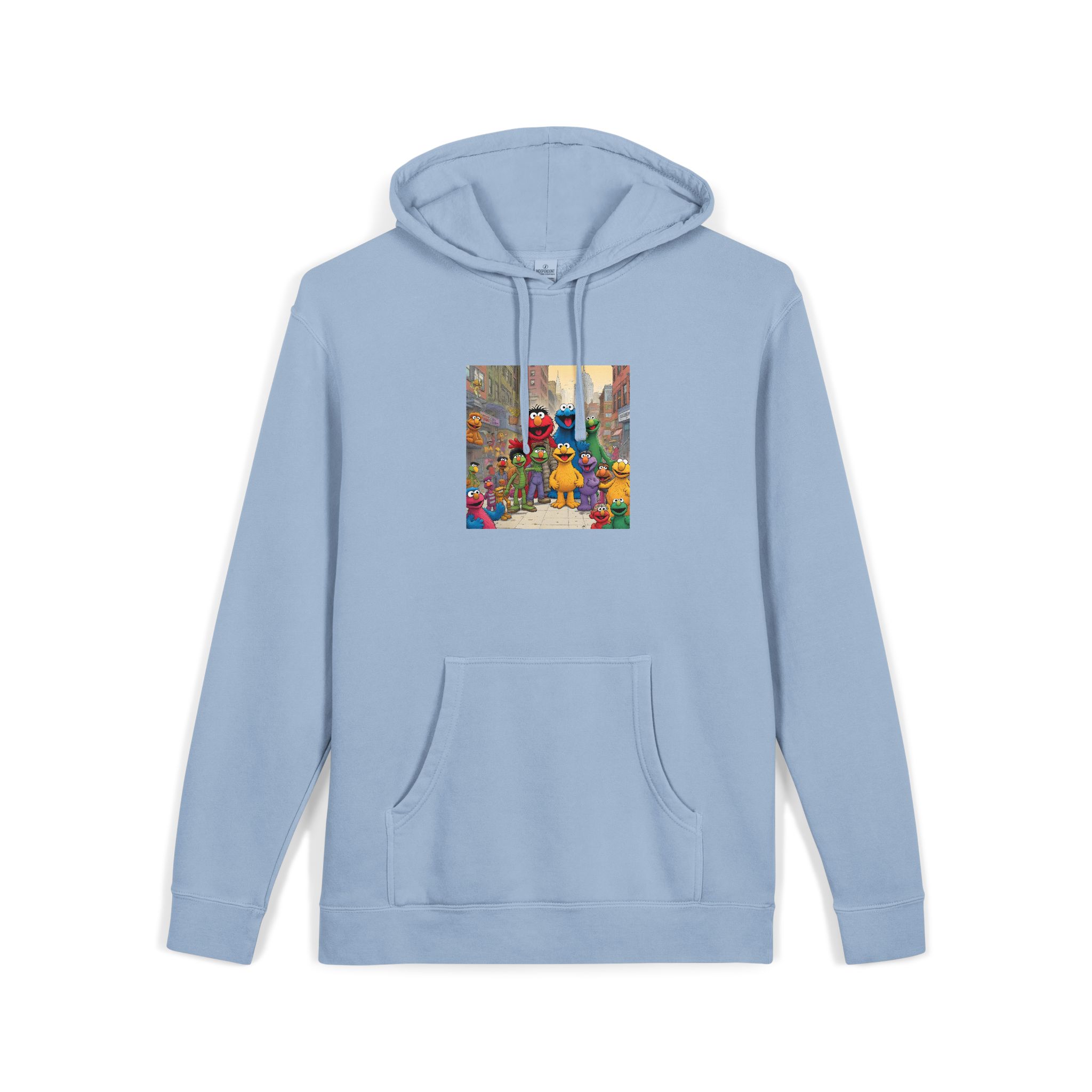 The Muppets V3 Unisex Pigment Dyed Hoodie Embroidery - Image 19