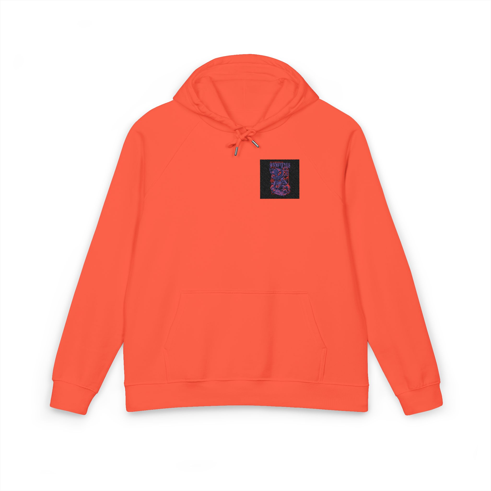 Scenestyle Unisex Eco Raglan Hoodie Embroidery - Image 5