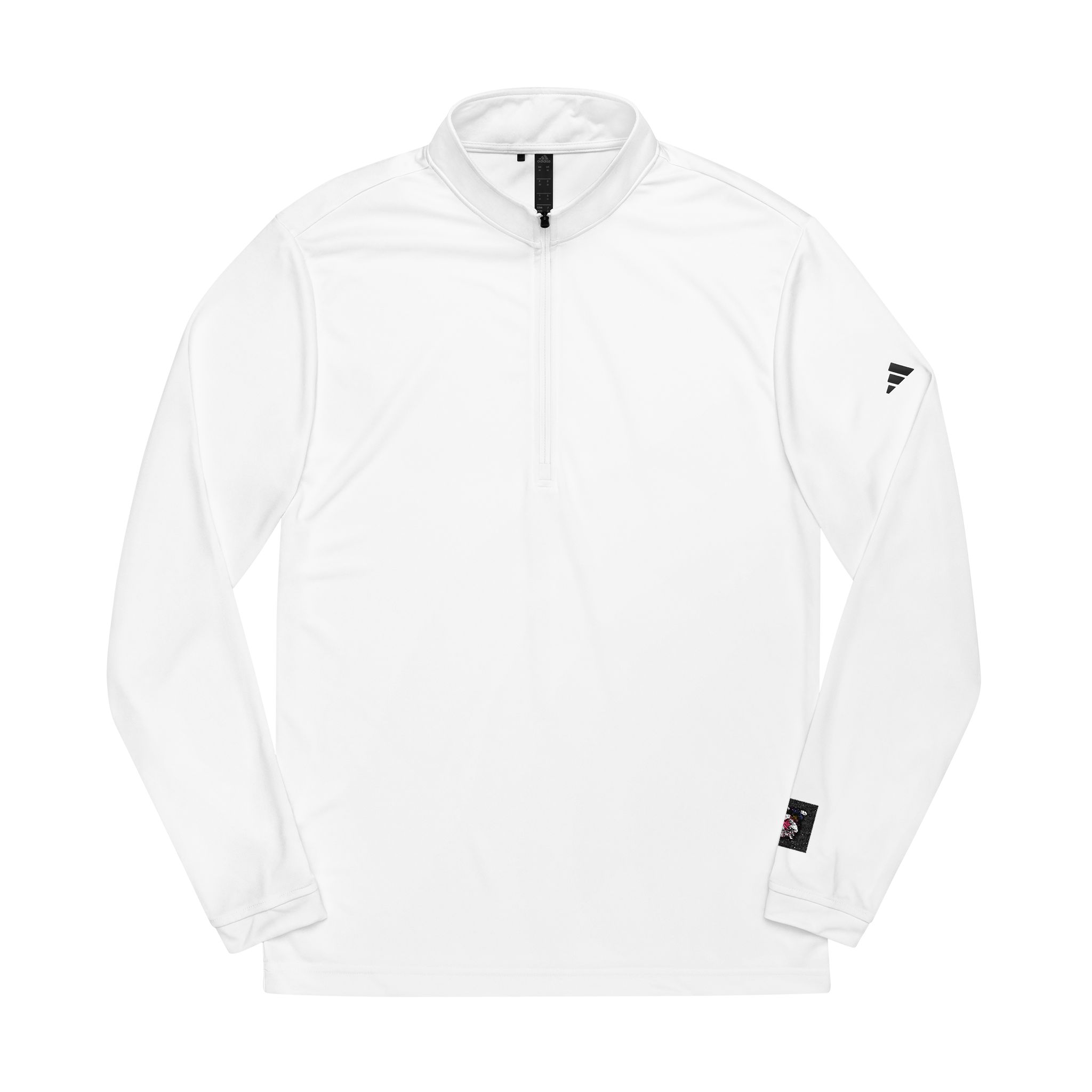 Freedom Spirit Brooklyn Vintage Fashion Adidas Quarter Zip Pullover Embroidery