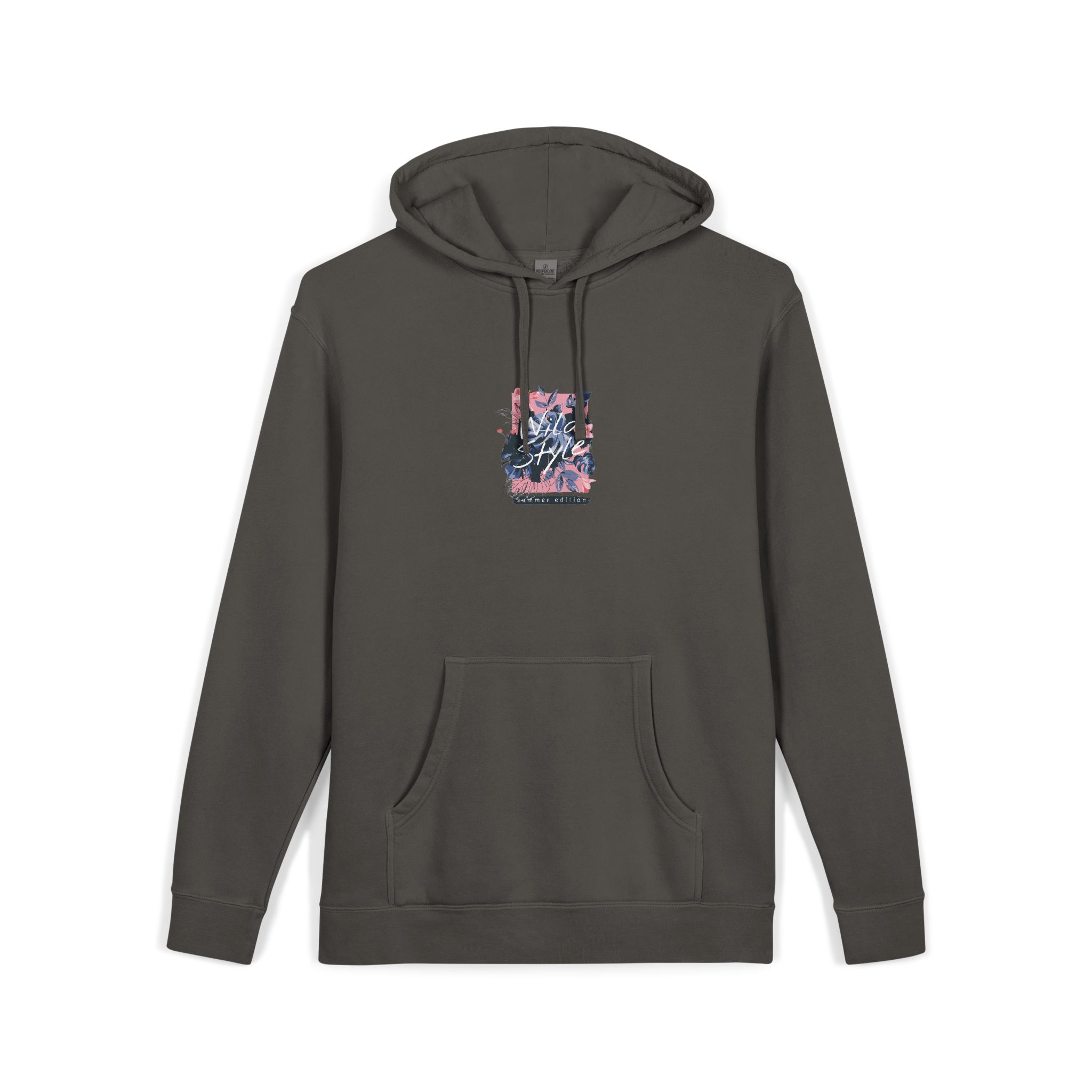 Wild Style Unisex Pigment Dyed Hoodie Embroidery - Image 27