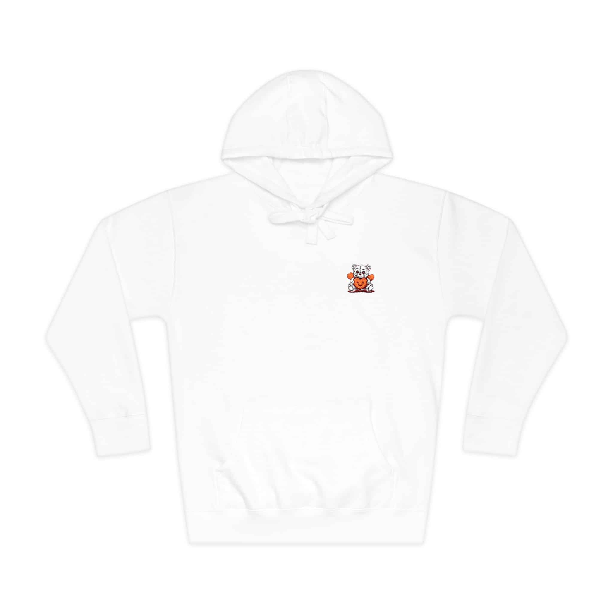 Cute Teddy Bear Unisex Fleece Hoodie