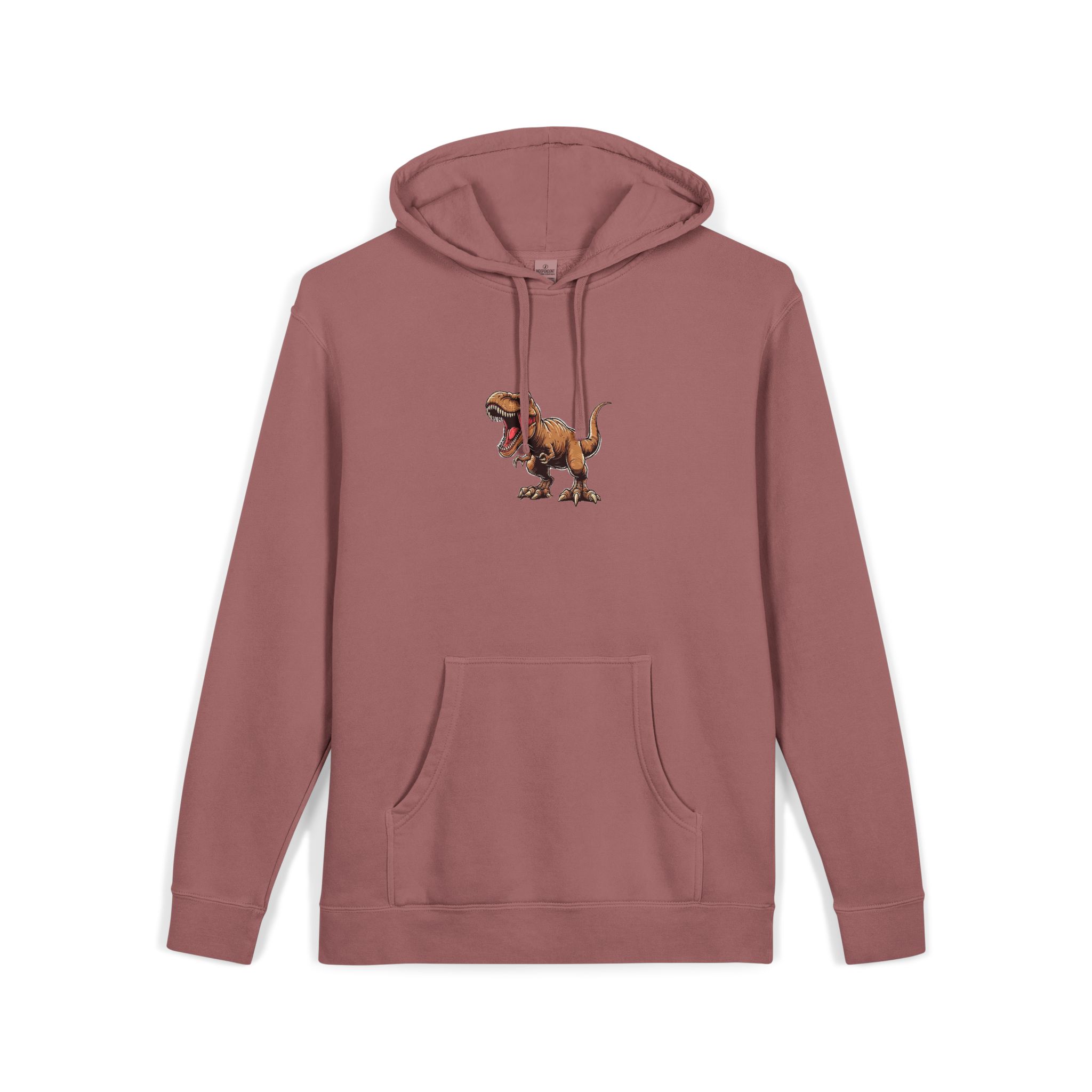 T Rex 1 Unisex Pigment Dyed Hoodie Embroidery - Image 31