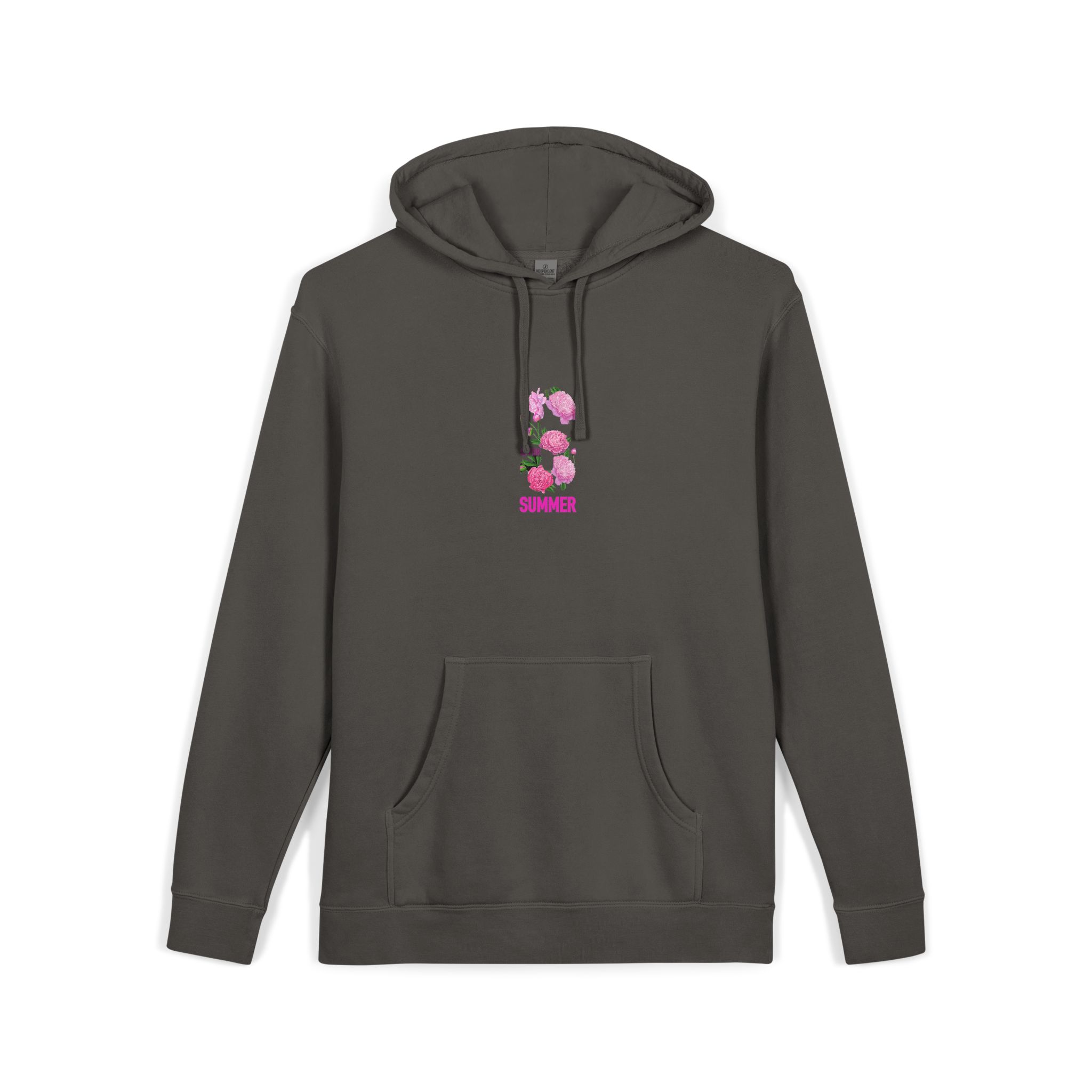 Summer Unisex Pigment Dyed Hoodie Embroidery - Image 27