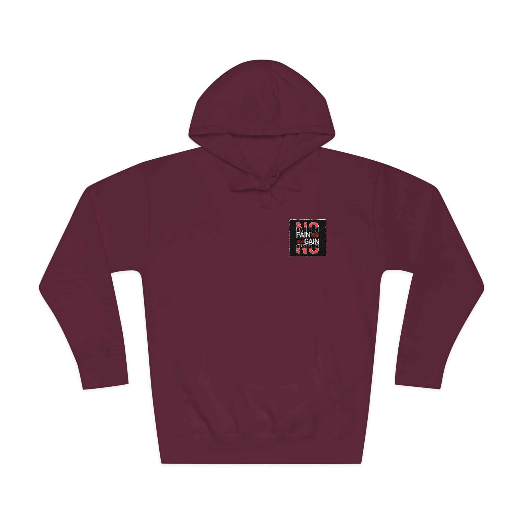 No Pain No Gain Unisex Fleece Hoodie - Image 29