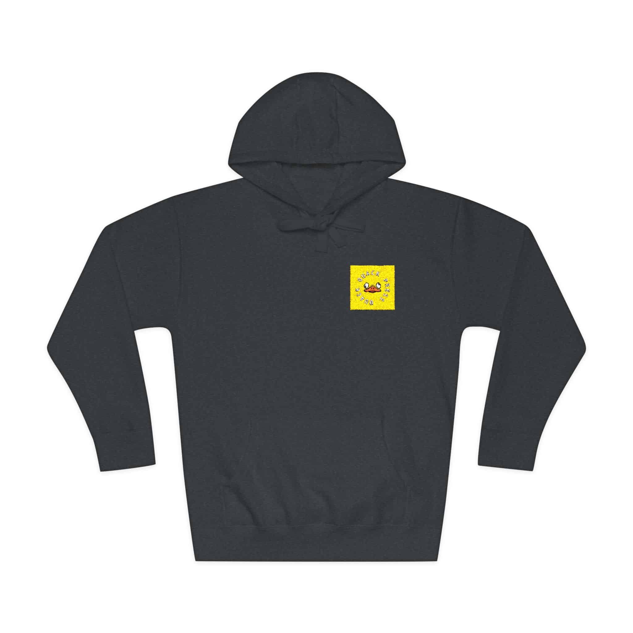 Quack Quack Press Publisher Logo Unisex Fleece Hoodie - Image 25