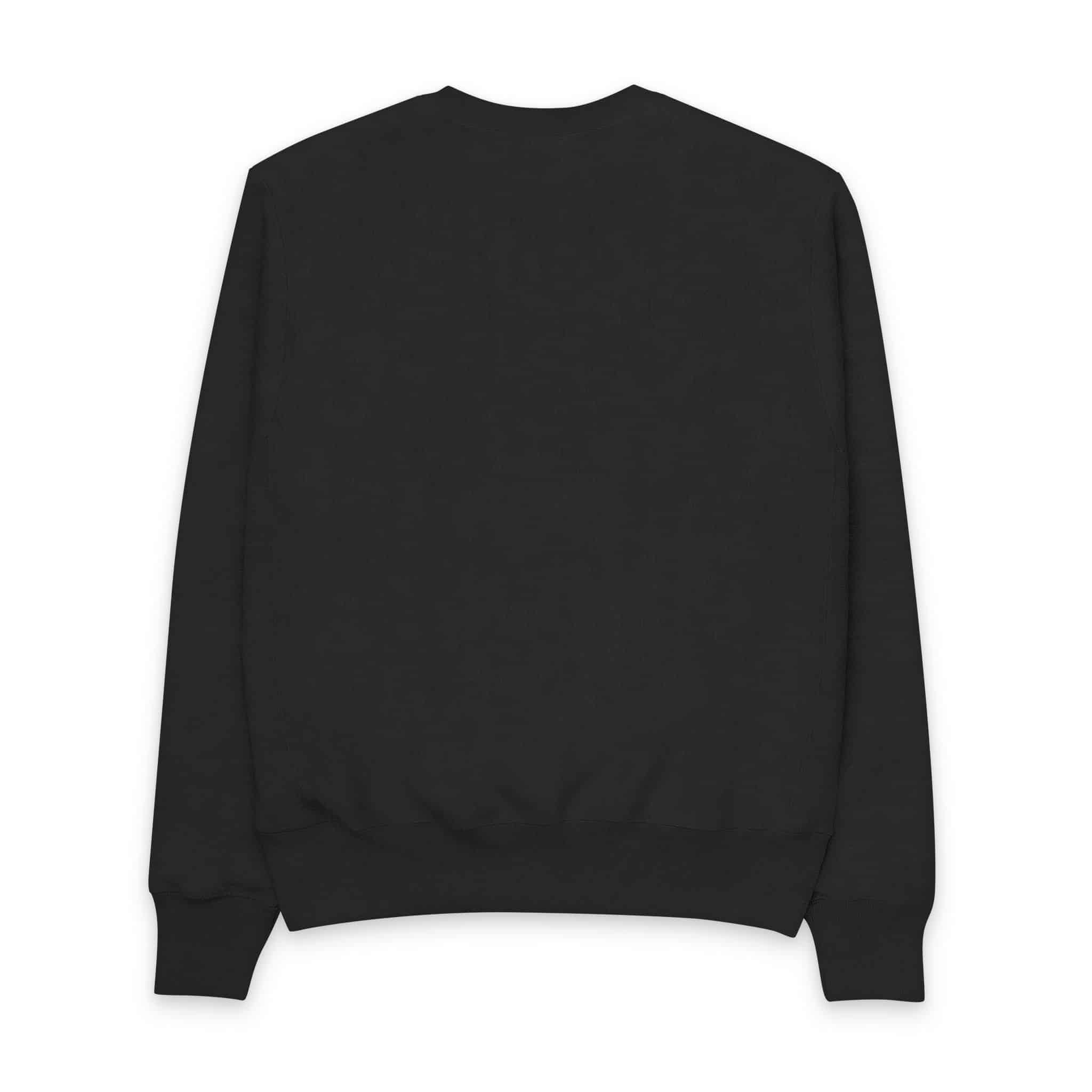 Mental Health Phrase Its Okay Struggle Black Color Vector Design Illustration Mens Champion Crewneck Sweatshirt - Image 2