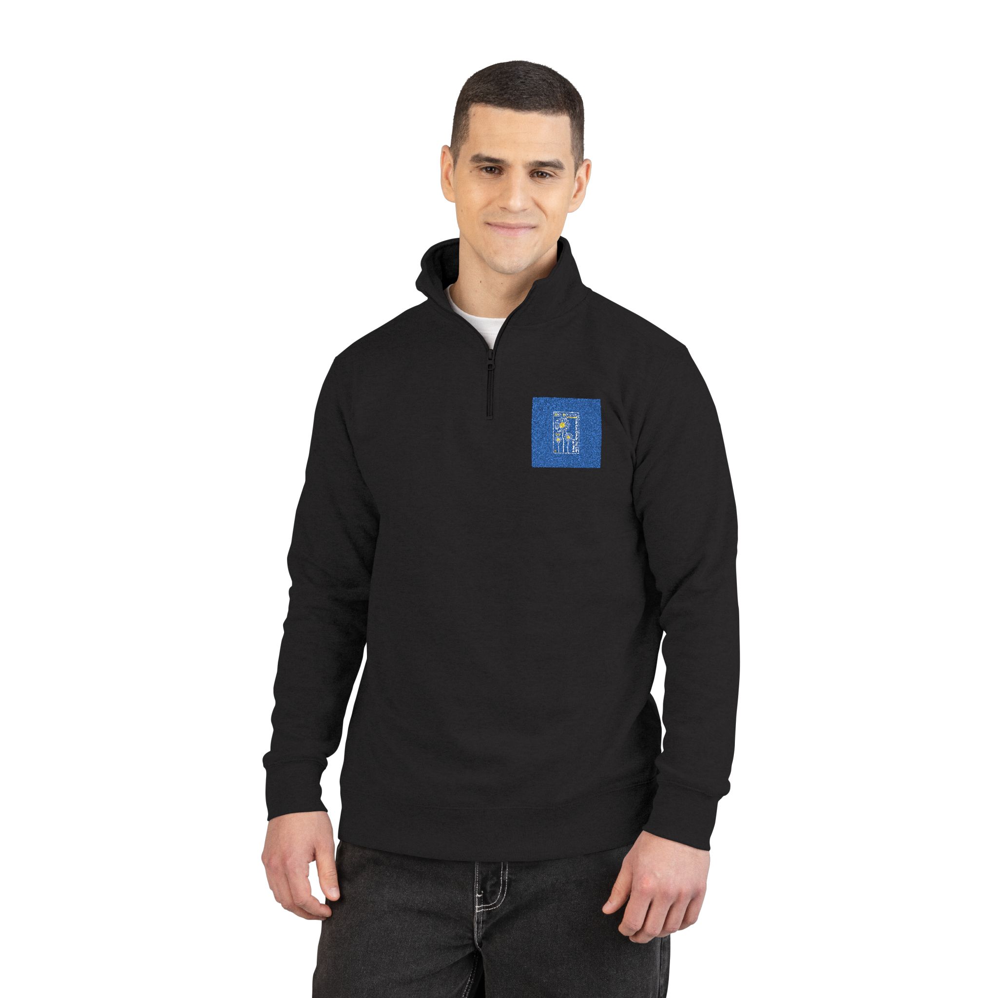 Big Dream Slogan Simple Vintage Fashion Unisex Fleece Pullover Embroidery - Image 3