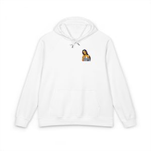 Huge Boobs Unisex Eco Raglan Hoodie Embroidery
