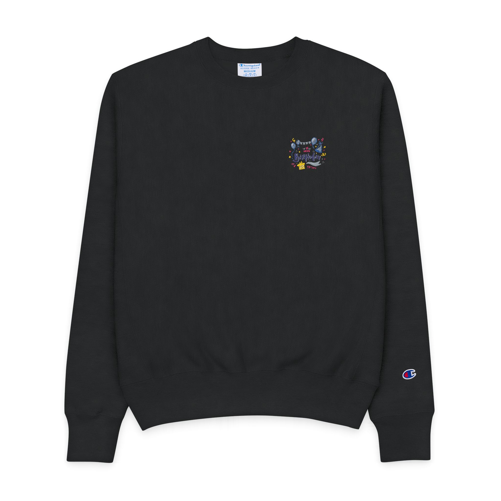 Happy Birthday To You Mens Champion Crewneck Sweatshirt