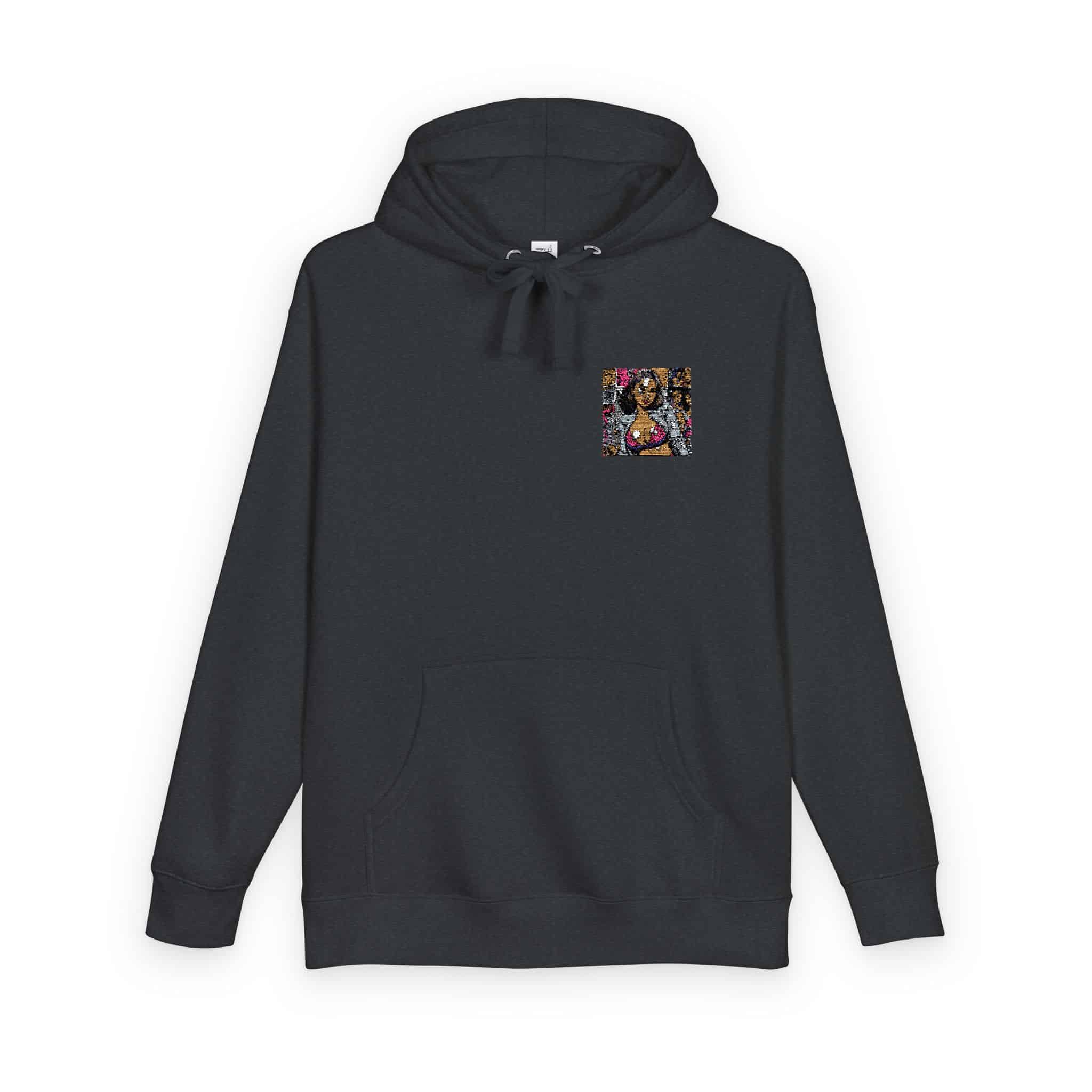 Porn Star V5 Unisex Fleece Hoodie - Image 26
