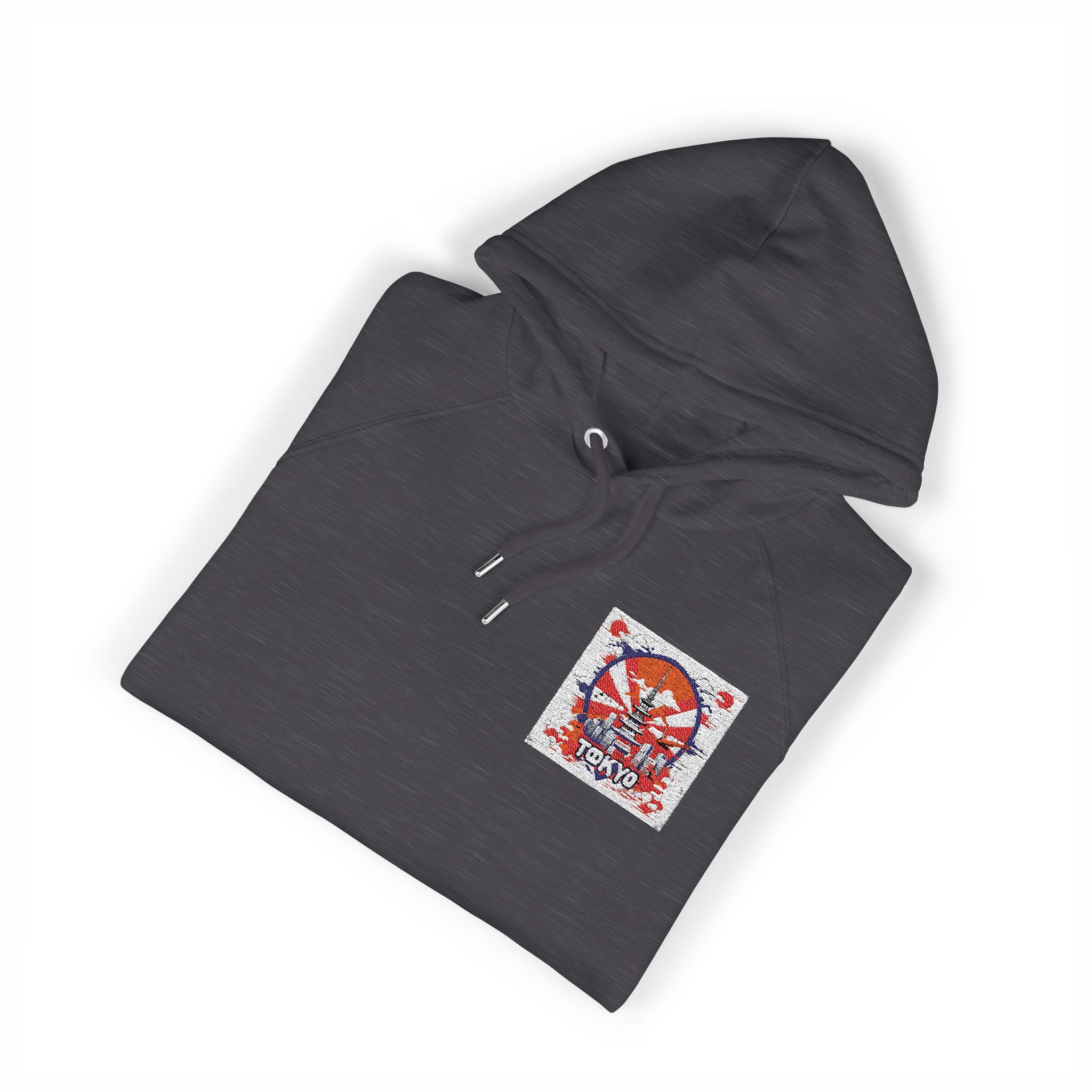 Tokyo V1 Unisex Eco Raglan Hoodie Embroidery - Image 11