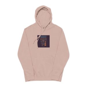 Voodoo People Black Unisex Pigment Dyed Hoodie Embroidery