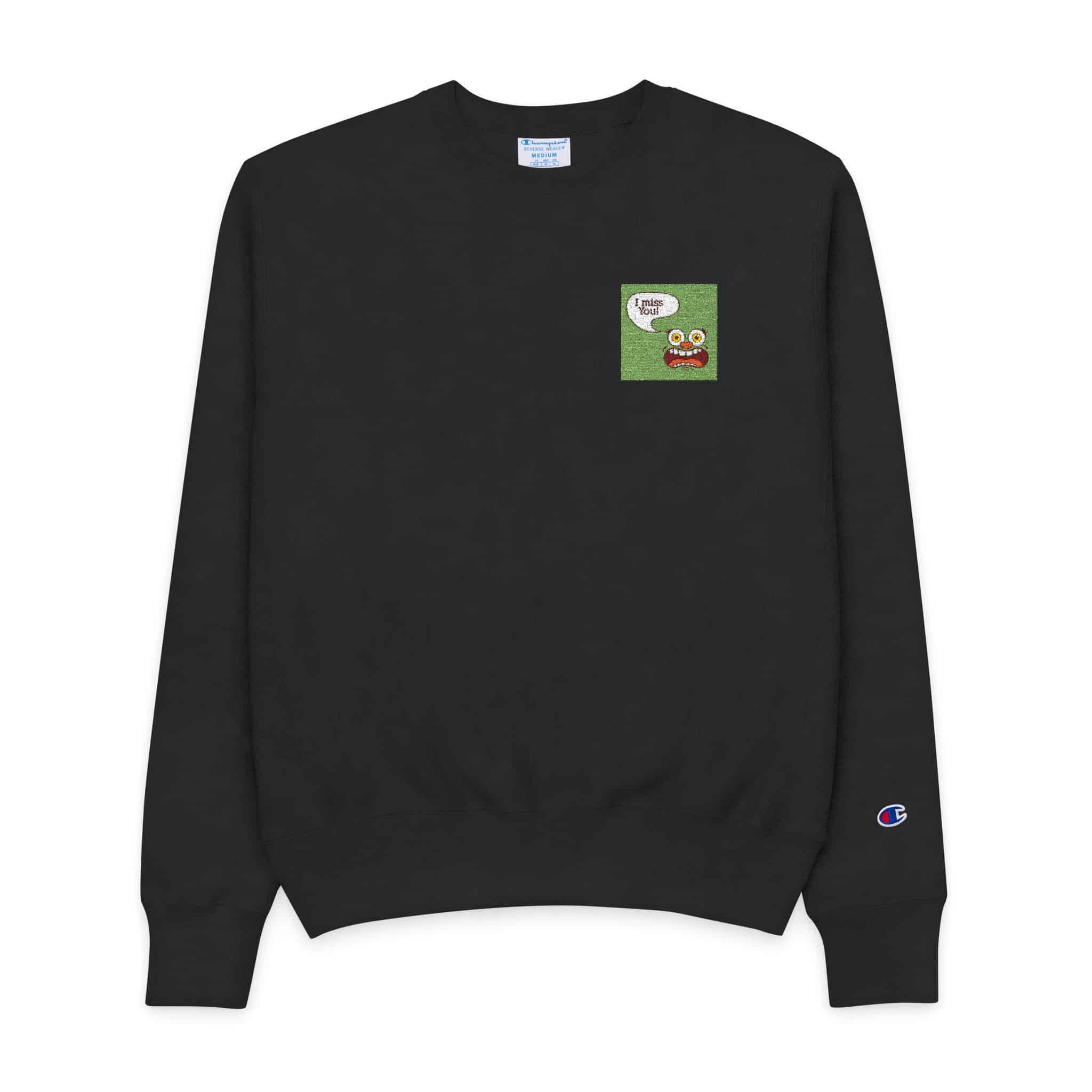 I Miss You Mens Champion Crewneck Sweatshirt