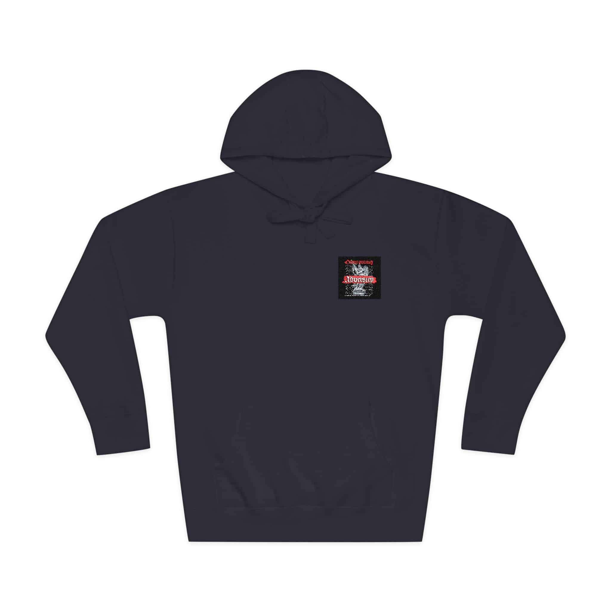 Vector Streetwear Overcoming Illustration Design Unisex Fleece Hoodie - Image 21