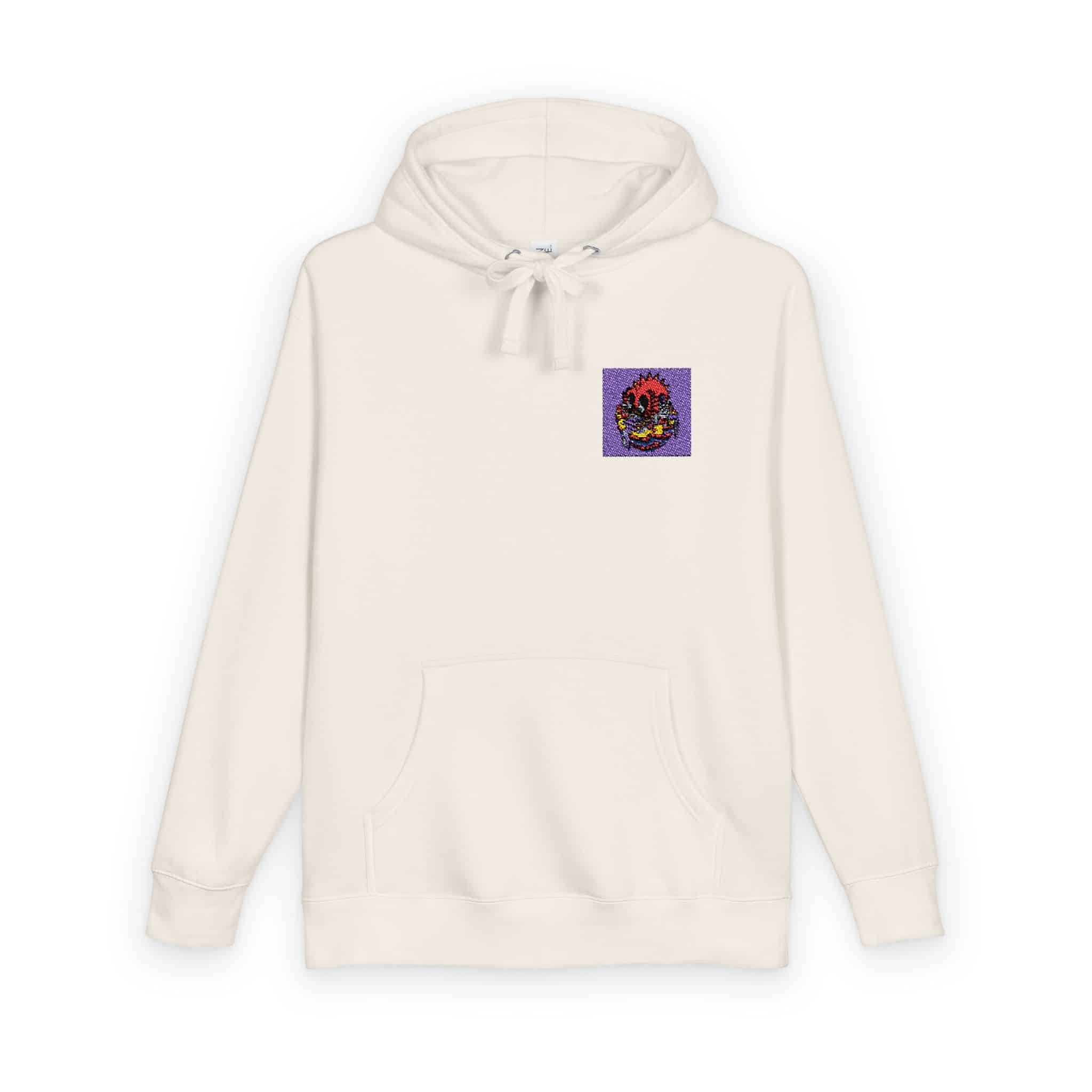 Psyskullrama Illustration Unisex Fleece Hoodie - Image 6