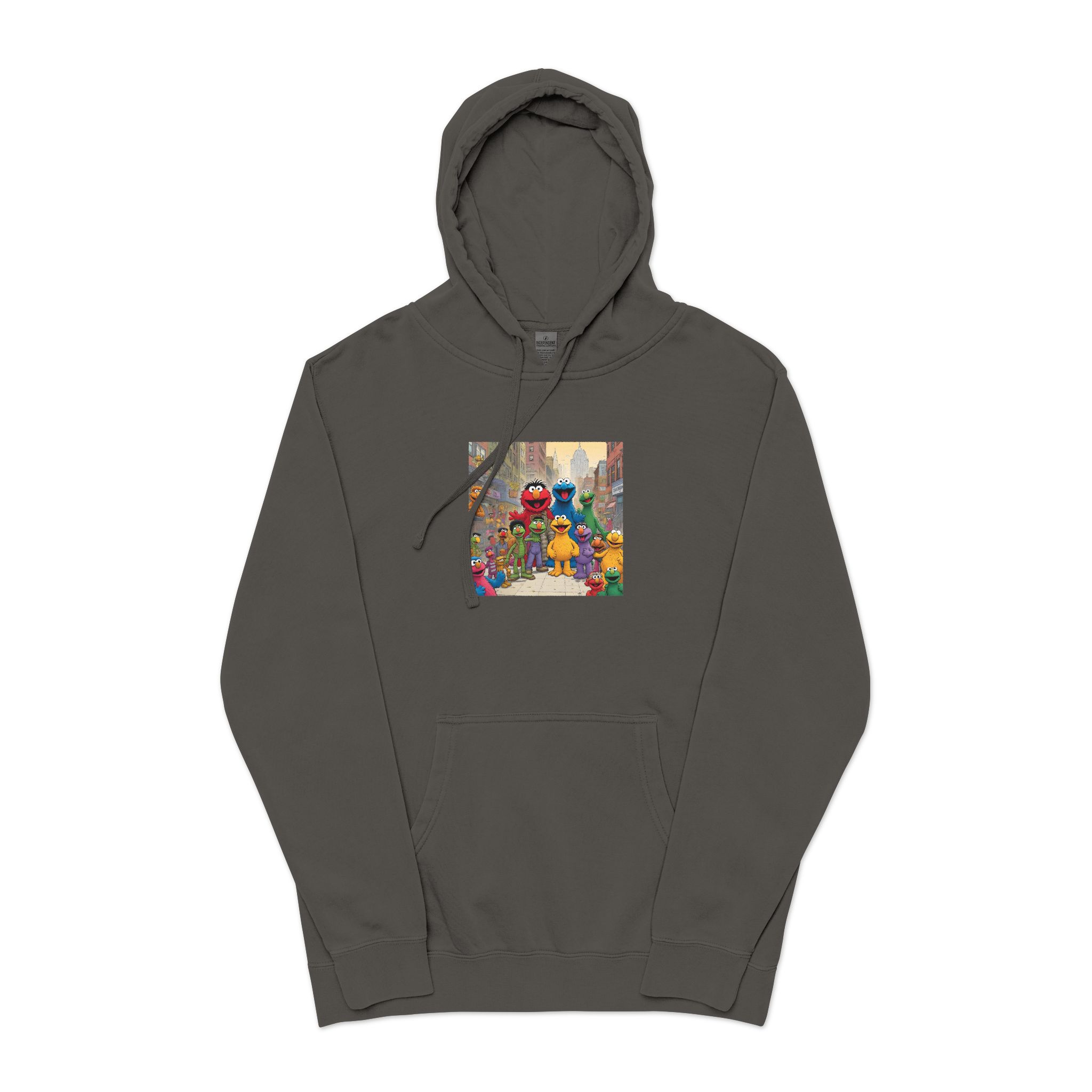 The Muppets V3 Unisex Pigment Dyed Hoodie Embroidery - Image 25