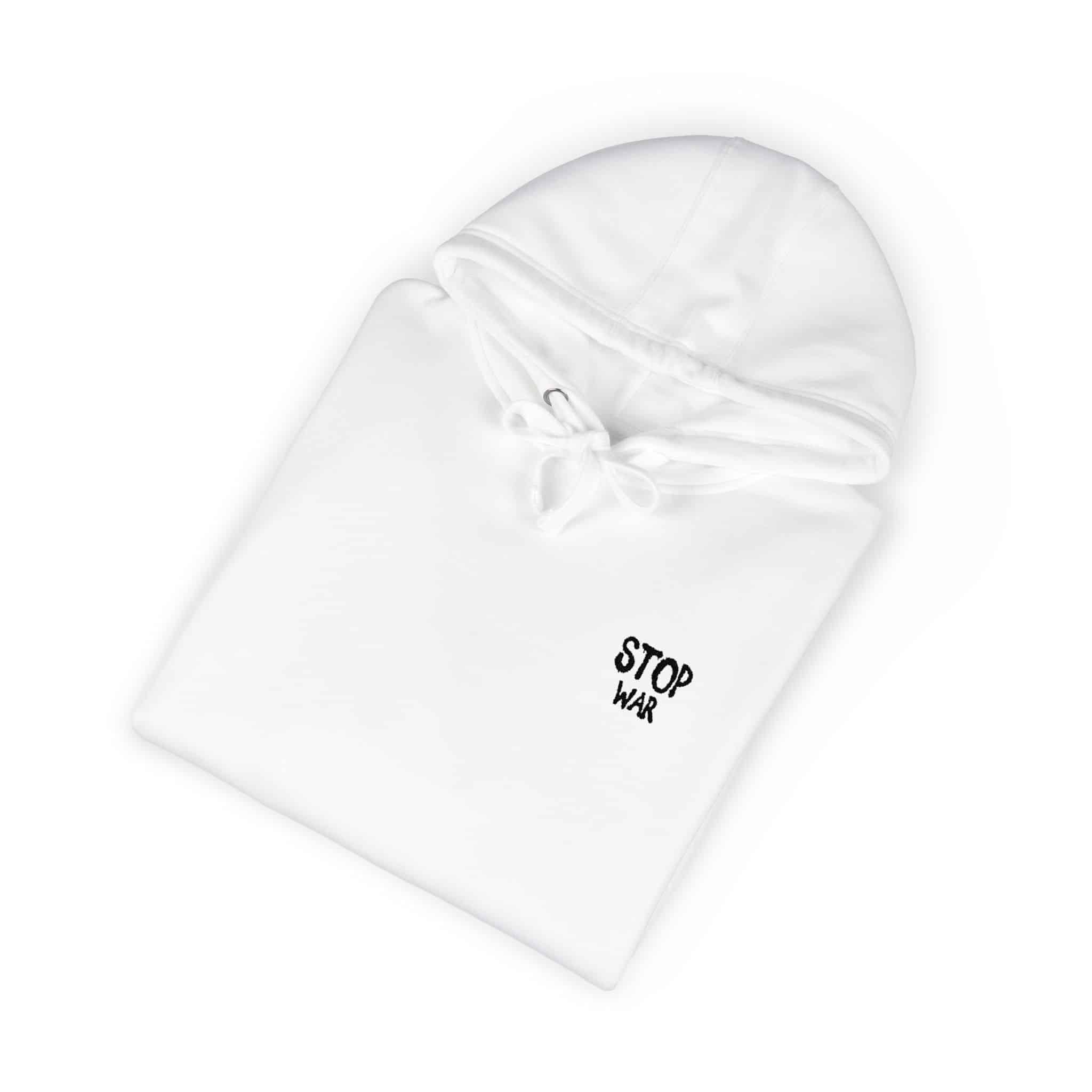 Stop War Unisex Fleece Hoodie - Image 4