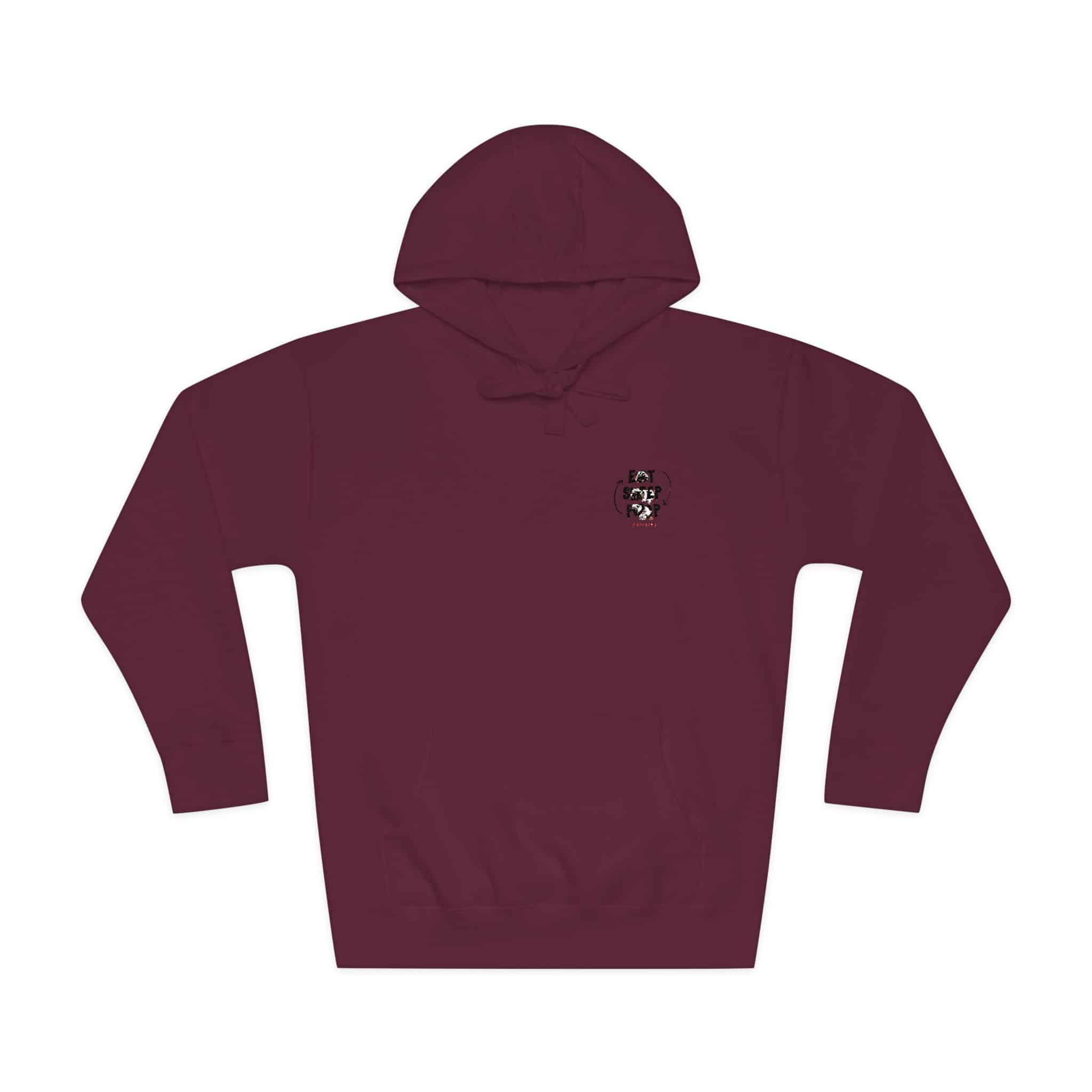Eat Sleep Poop Unisex Fleece Hoodie - Image 29