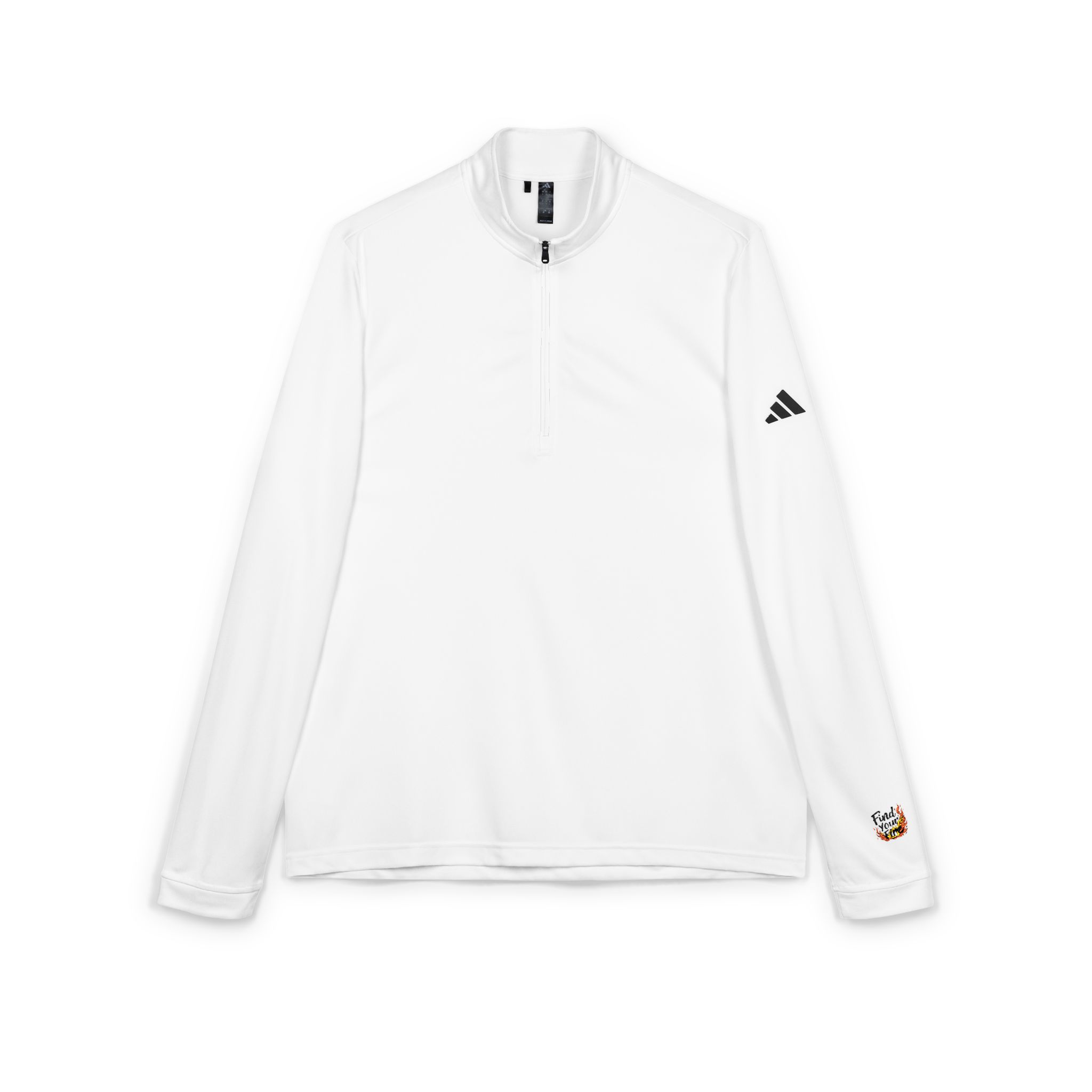 Find Your Fire Adidas Quarter Zip Pullover Embroidery - Image 3