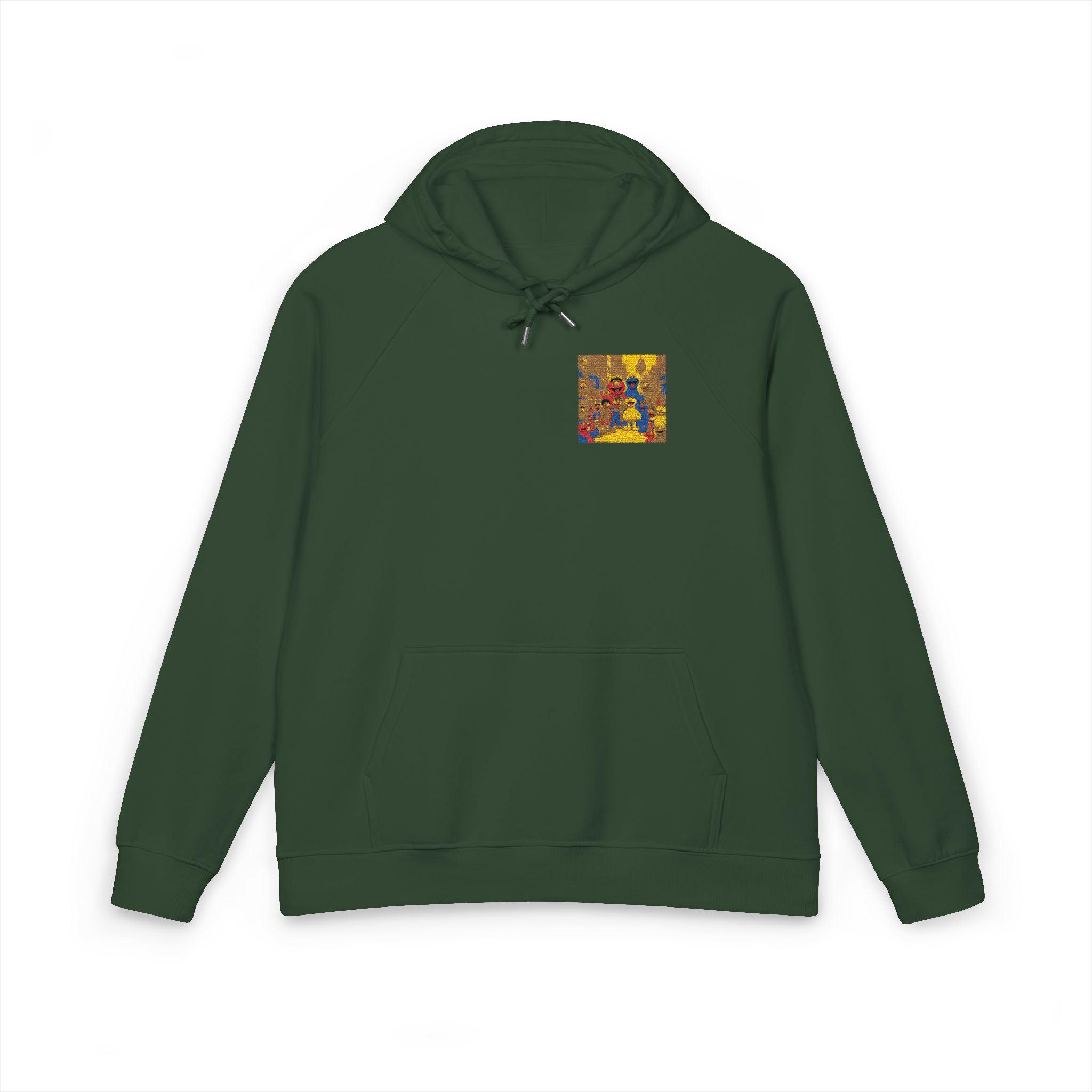 The Muppets V3 Unisex Eco Raglan Hoodie Embroidery - Image 13