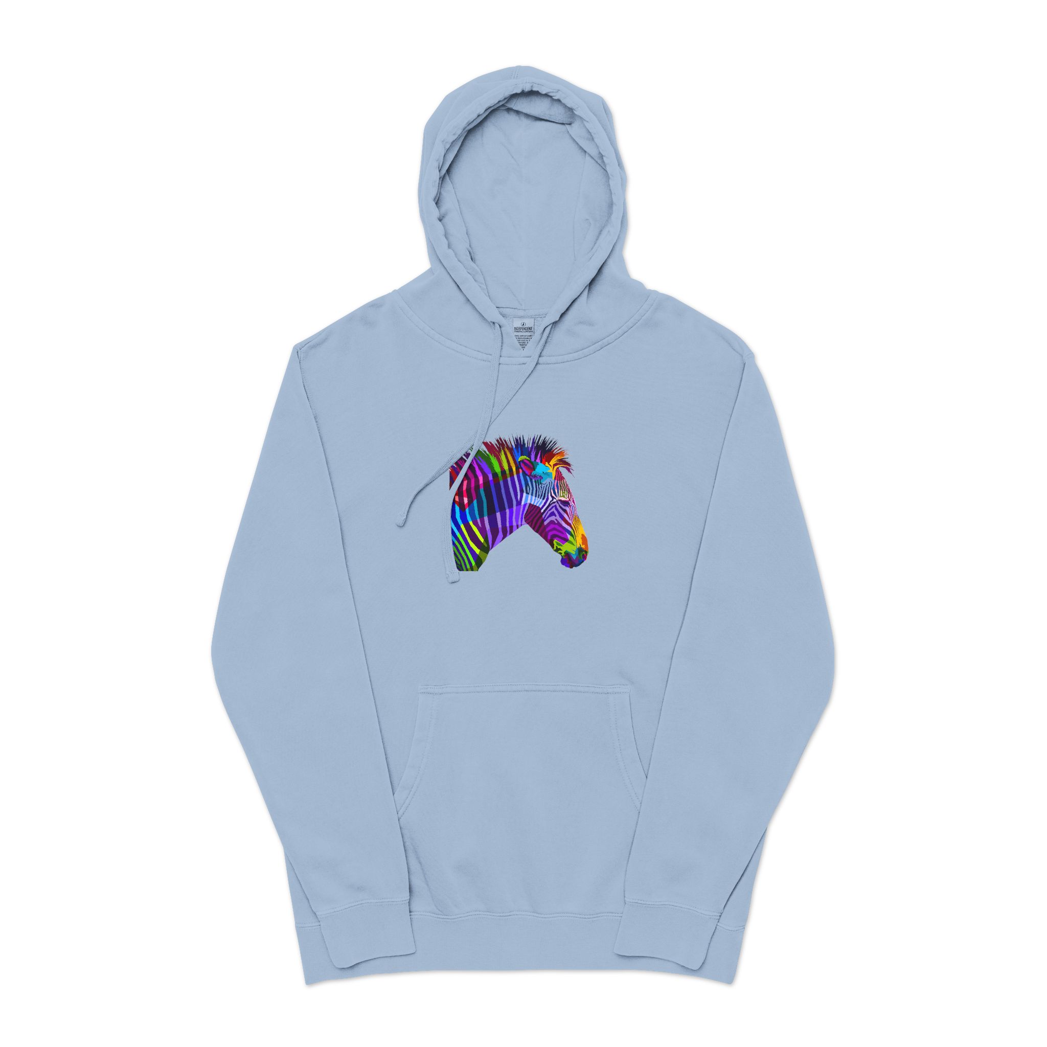 Original Design CA3D14 Unisex Pigment Dyed Hoodie Embroidery - Image 17