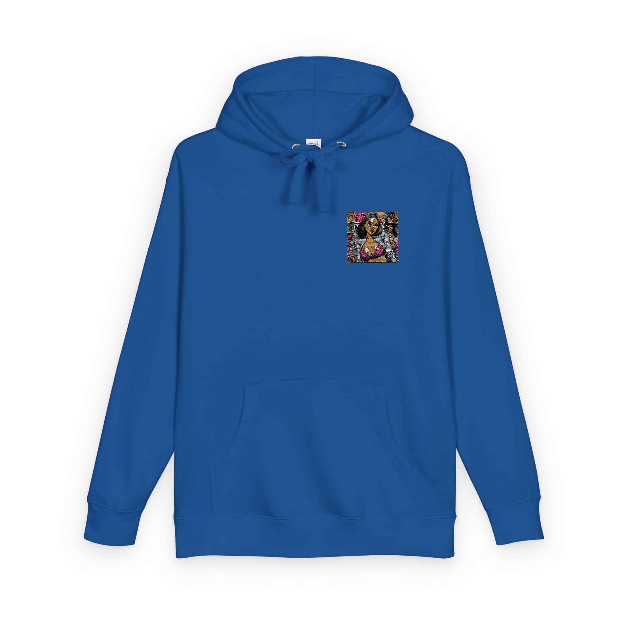 Porn Star V5 Unisex Fleece Hoodie - Image 18