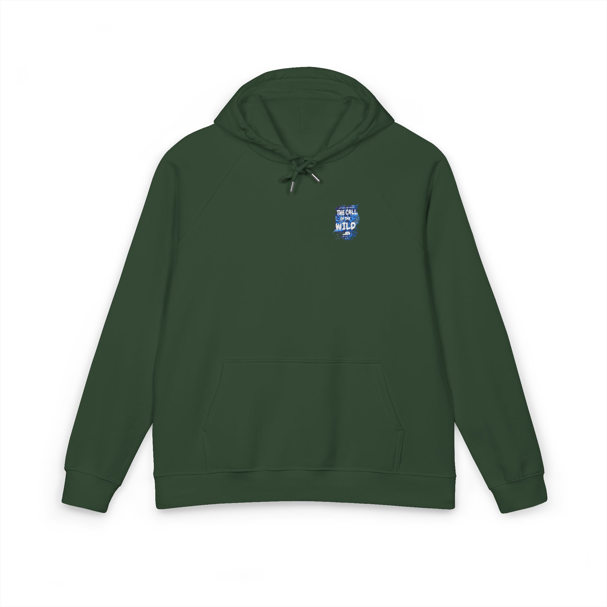The Call of the Wild Unisex Eco Raglan Hoodie Embroidery - Image 13