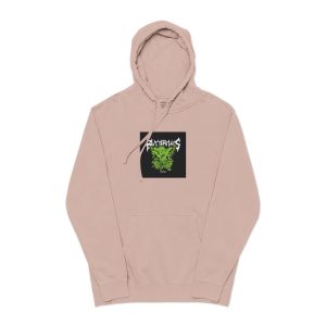 Vector Cupid Money Illustration Streetwear Apparel Design Unisex Pigment Dyed Hoodie Embroidery