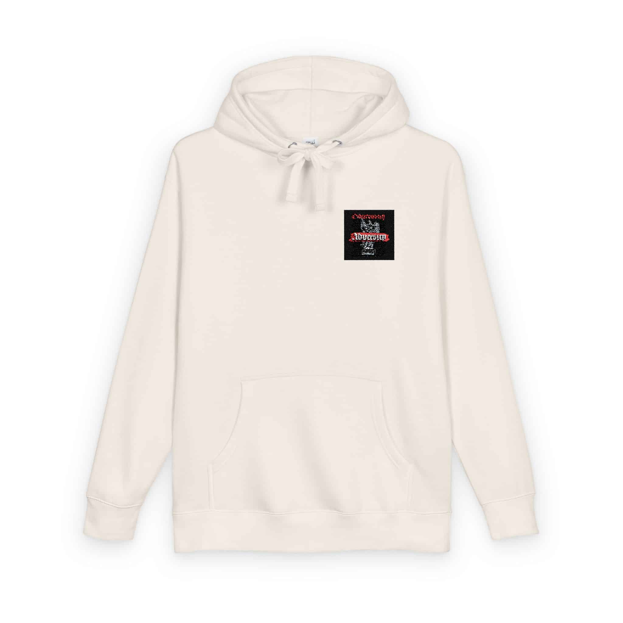 Vector Streetwear Overcoming Illustration Design Unisex Fleece Hoodie - Image 6