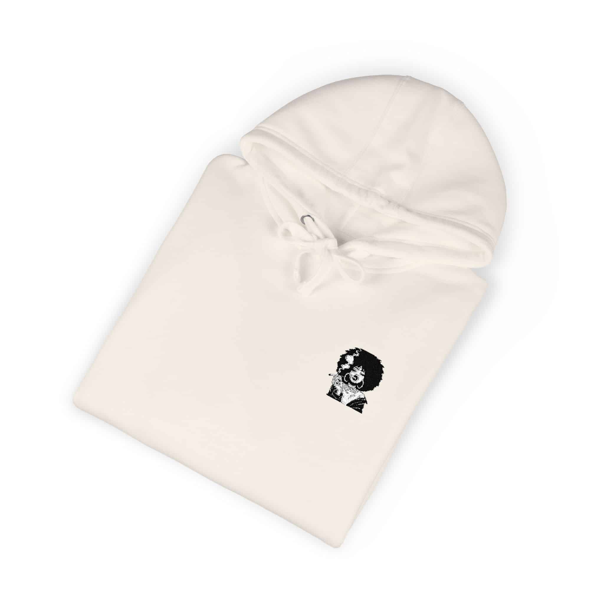 Afro Girl Smoking Svg 1 Unisex Fleece Hoodie - Image 8