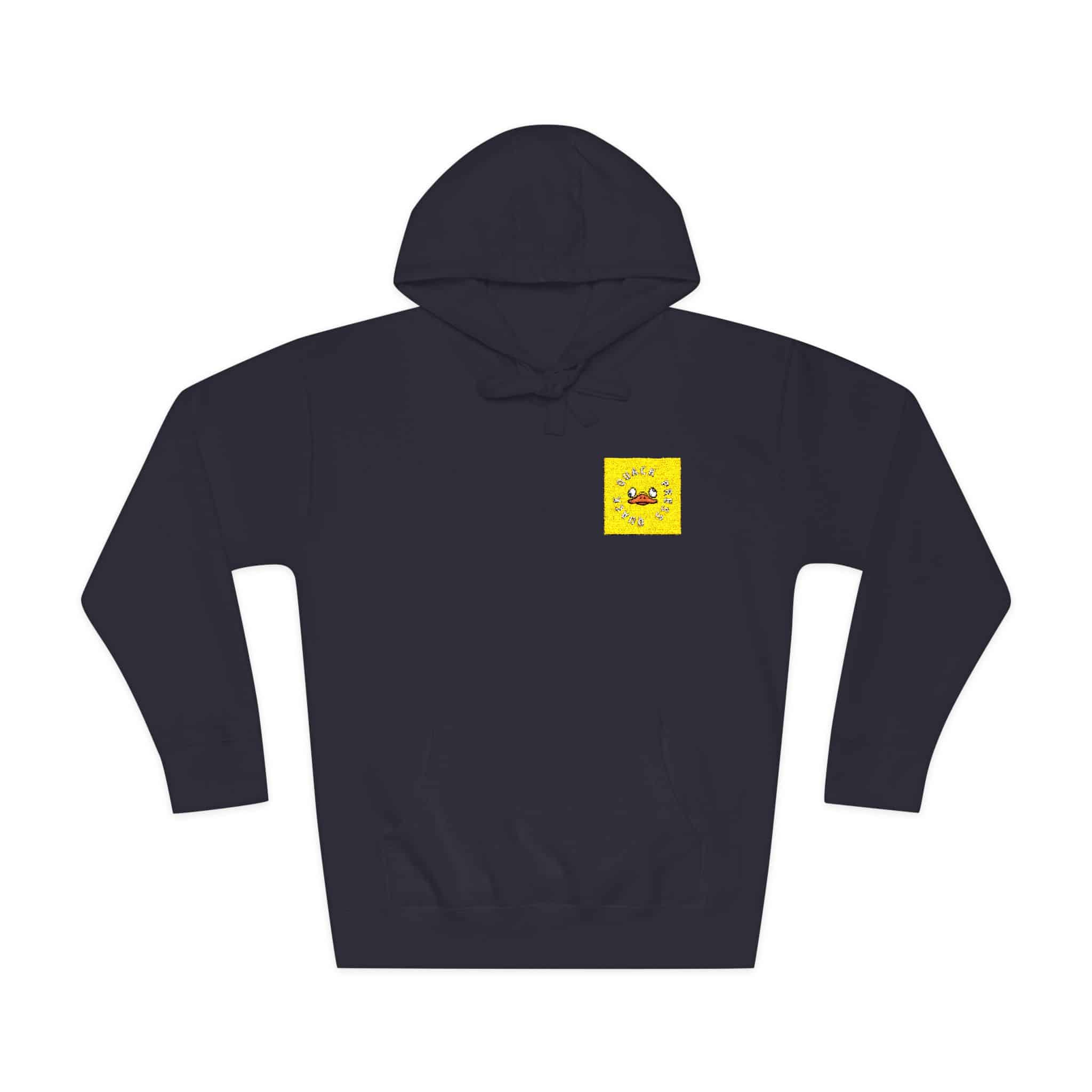 Quack Quack Press Publisher Logo Unisex Fleece Hoodie - Image 21