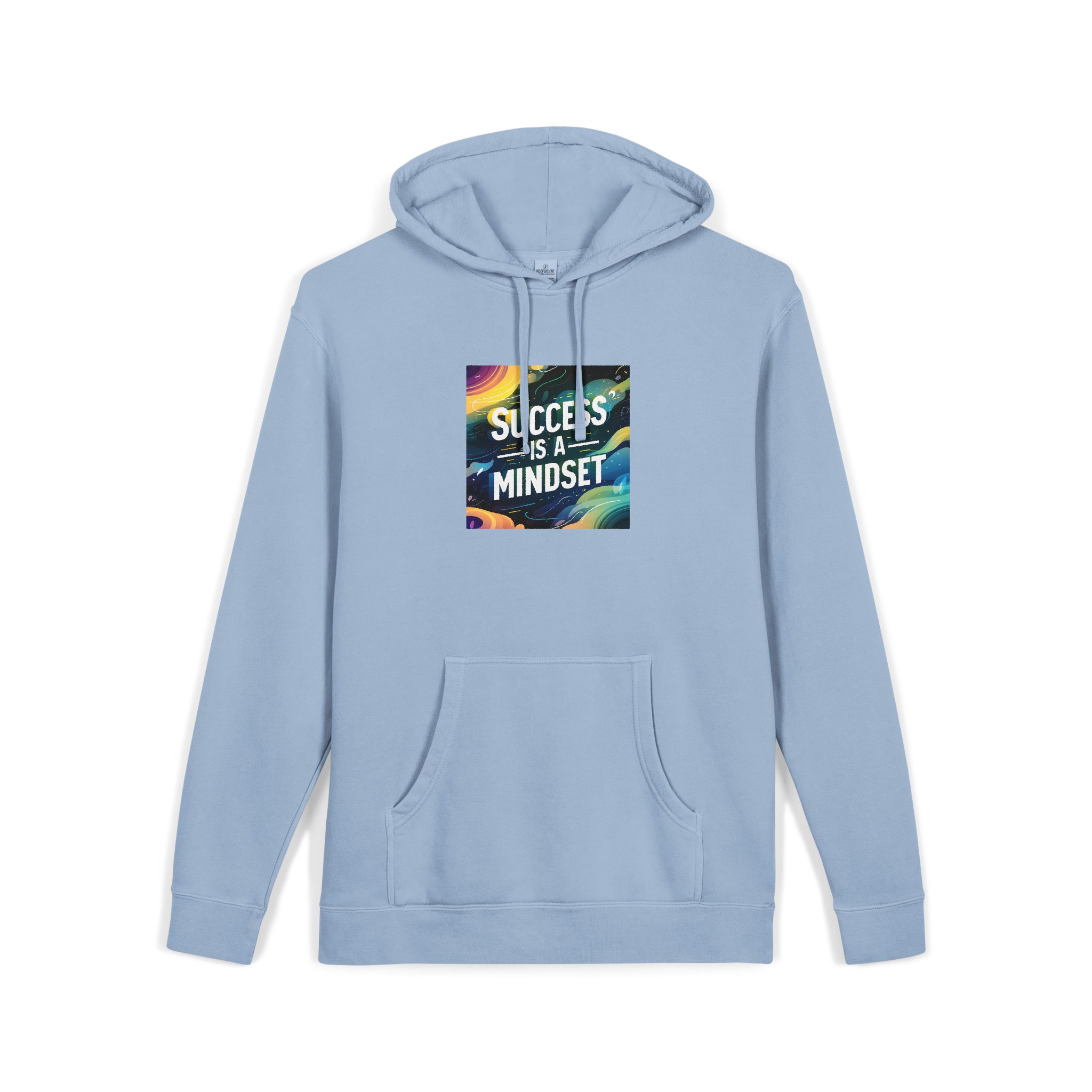 Success Is A Mindset Unisex Pigment Dyed Hoodie Embroidery - Image 19