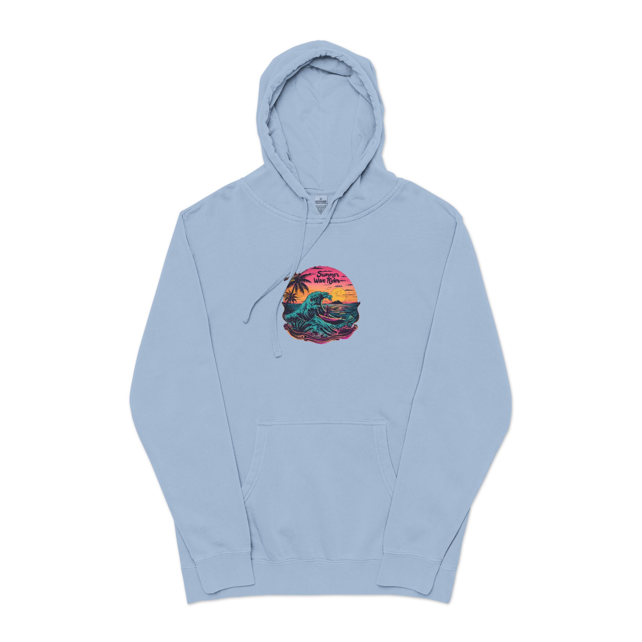 Vintage Vibes Crafting Timeless Retro Summer Tshirt Vector Illustrations Unisex Pigment Dyed Hoodie Embroidery - Image 17